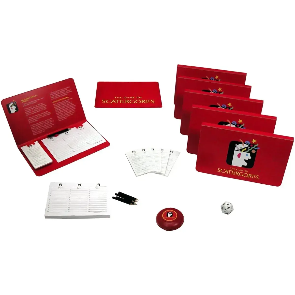 The Game of Scattergories - Party Word Board Game for Family, Adults, and Children (2-6 Players, Ages 18+) - Parker Brothers - (2009) - Image 4