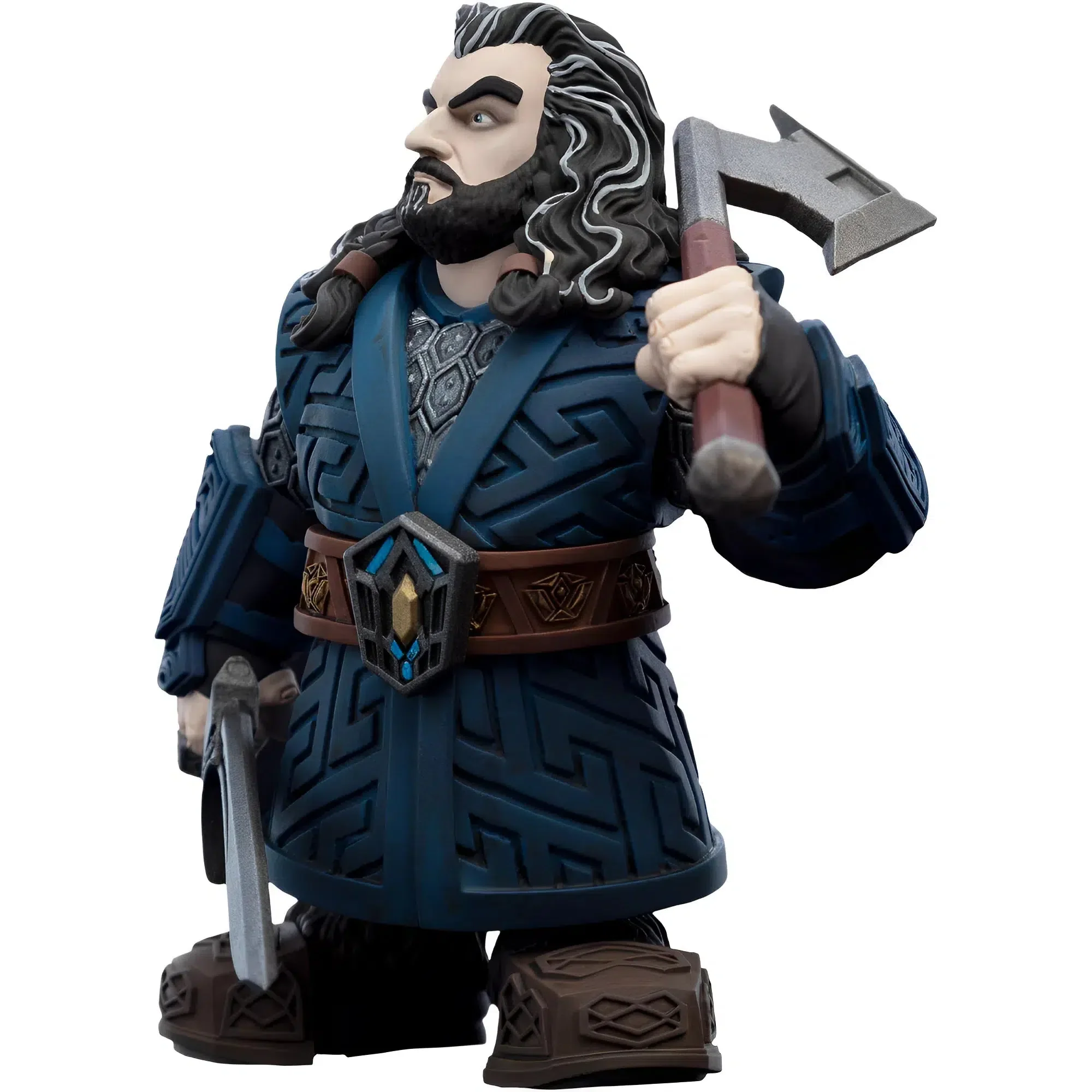The Hobbit - Thorin Oakenshield with Axe Figure (Limited Edition 1 of 3,000) - Weta Workshop - Mini Epics Series - Image 3