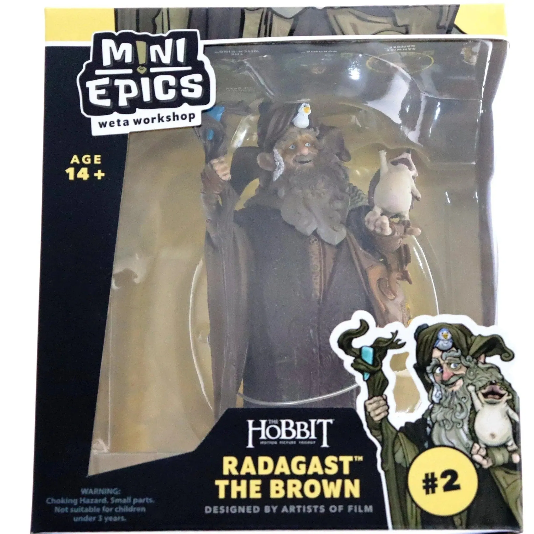 The Hobbit Trilogy - Radagast The Brown Figure (6.3") - Weta Workshop - Mini Epics Series (2) - Image 3