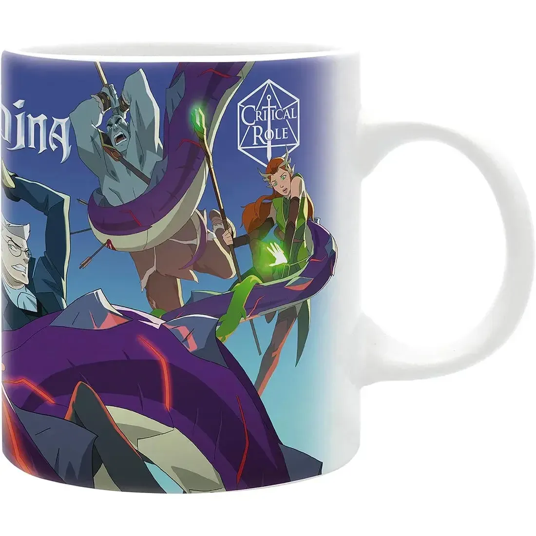 The Legend of Vox Machina [Dungeons & Dragons: Critical Role] - Battle Scene Mug (Ceramic, 11 oz.) - ABYstyle - Image 2
