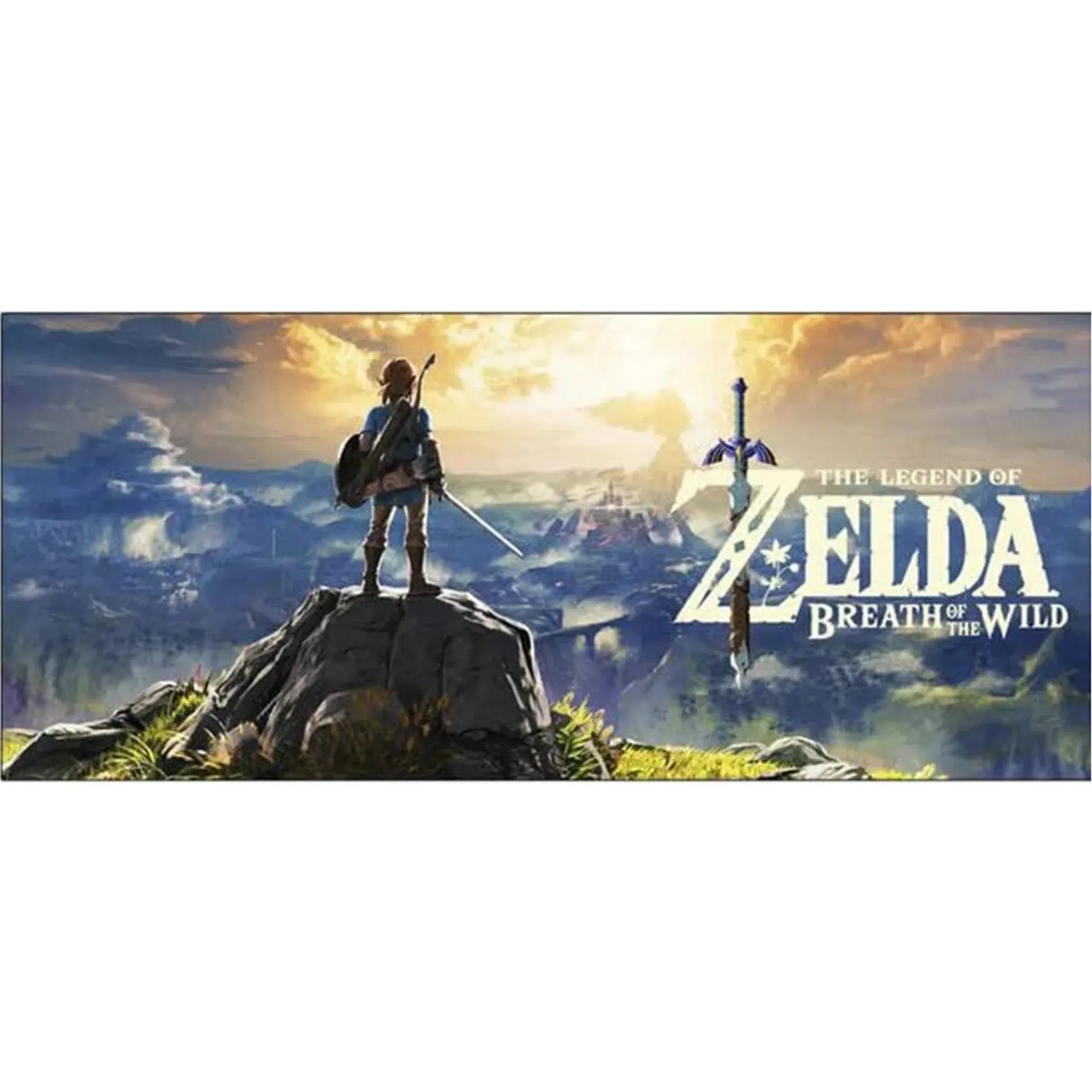 The Legend of Zelda: Breath of the Wild - Link Sunset Poster Art Mug (Ceramic, 11 oz.) - Pyramid America - Image 2