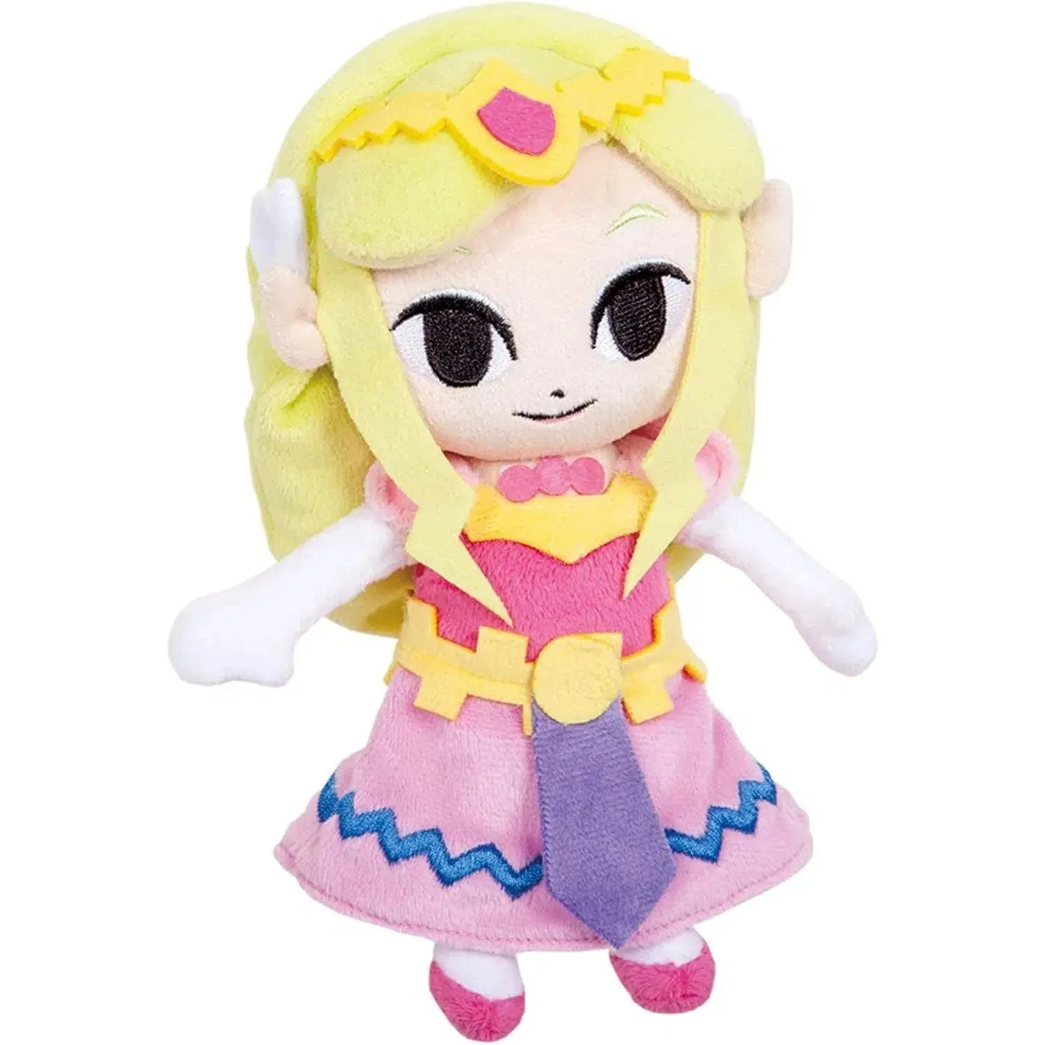 The Legend of Zelda: The Wind Waker - Princess Zelda Plush (7") - Sanei - Image 2