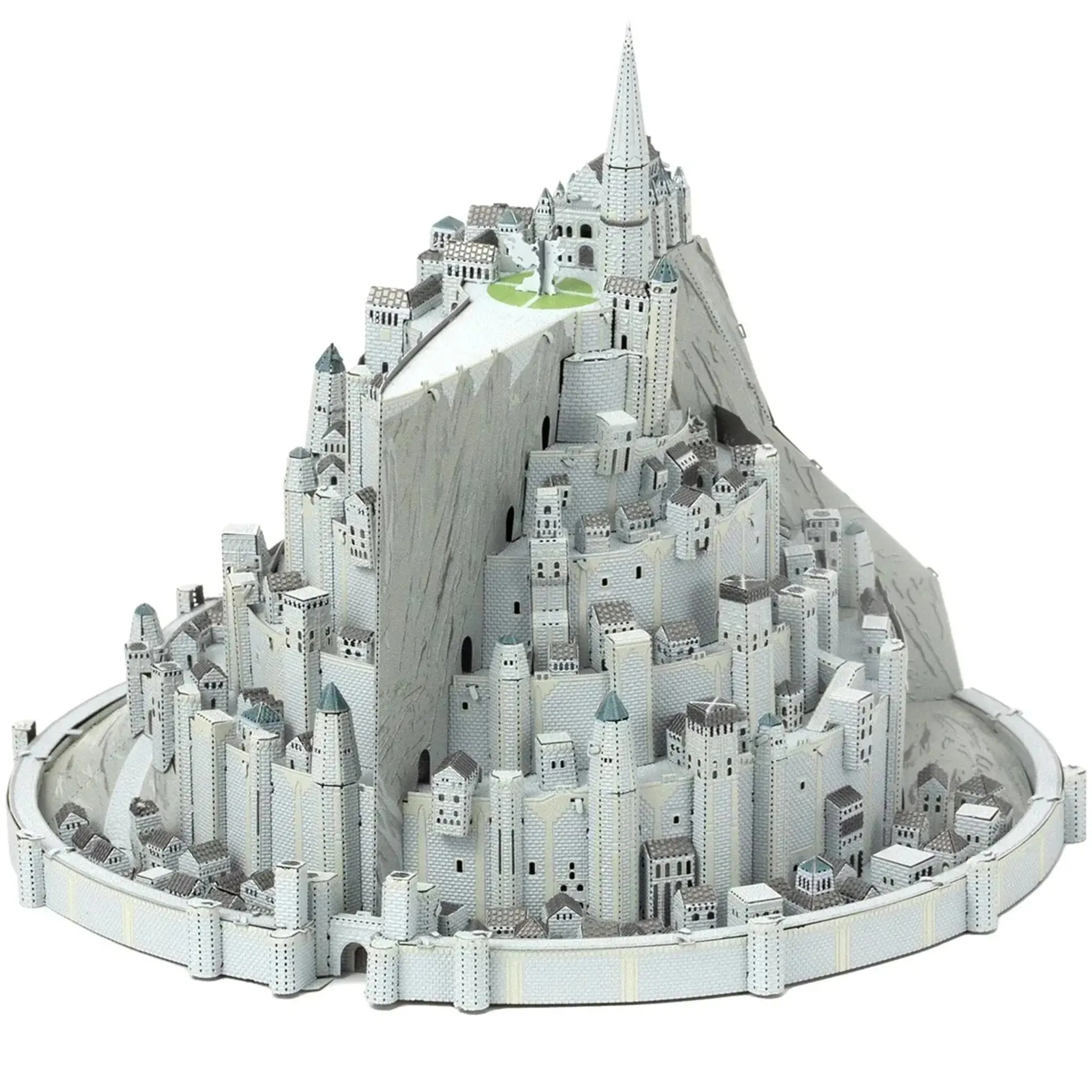 The Lord of the Rings - Minas Tirith Cityscape Figure 3D Model Kit (Steel, Hard Difficulty) - Fascinations - Metal Earth Premium Series - (2023) - Image 2
