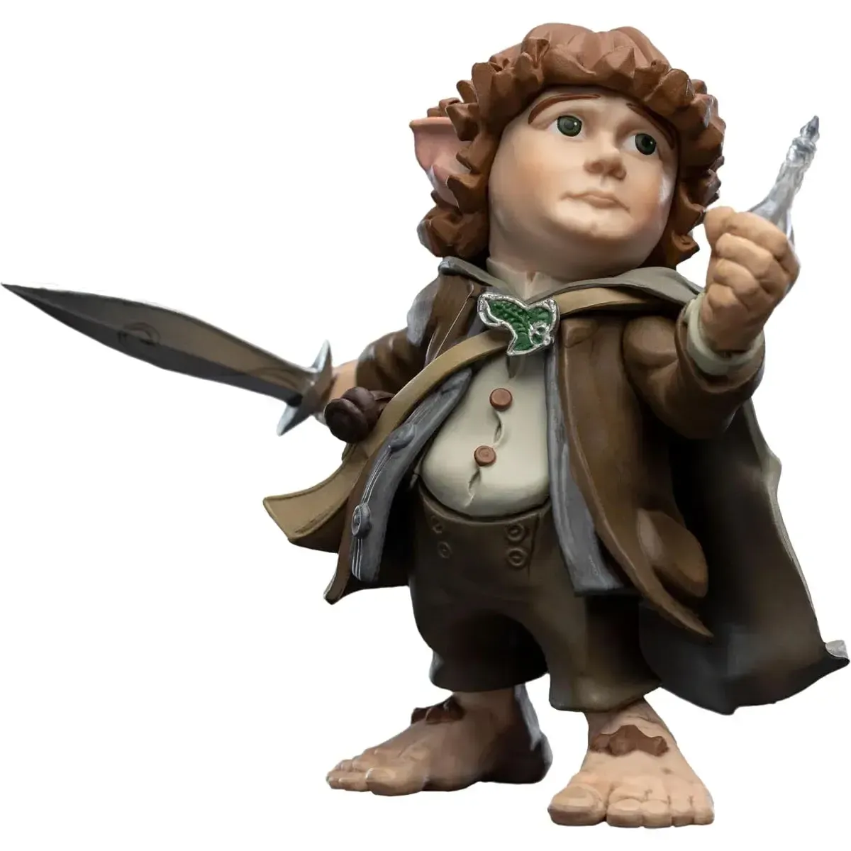 The Lord of the Rings - Samwise Gamgee holding the Phial of Galadriel and Sting Figure (4", Limited Edition: 1 of 3,000) - Weta Workshop - Mini Epics Series (28)