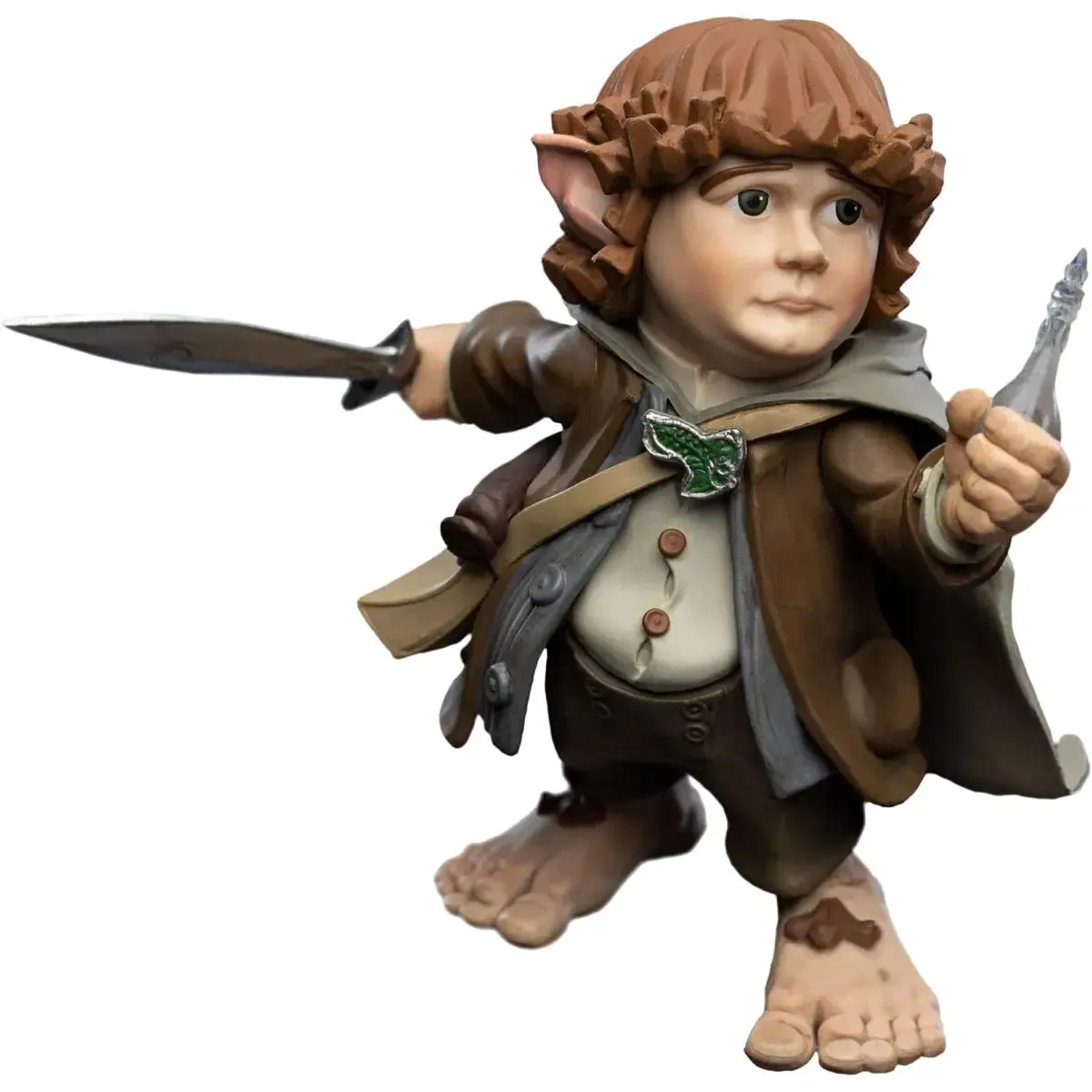 The Lord of the Rings - Samwise Gamgee holding the Phial of Galadriel and Sting Figure (4", Limited Edition: 1 of 3,000) - Weta Workshop - Mini Epics Series (28) - Image 5