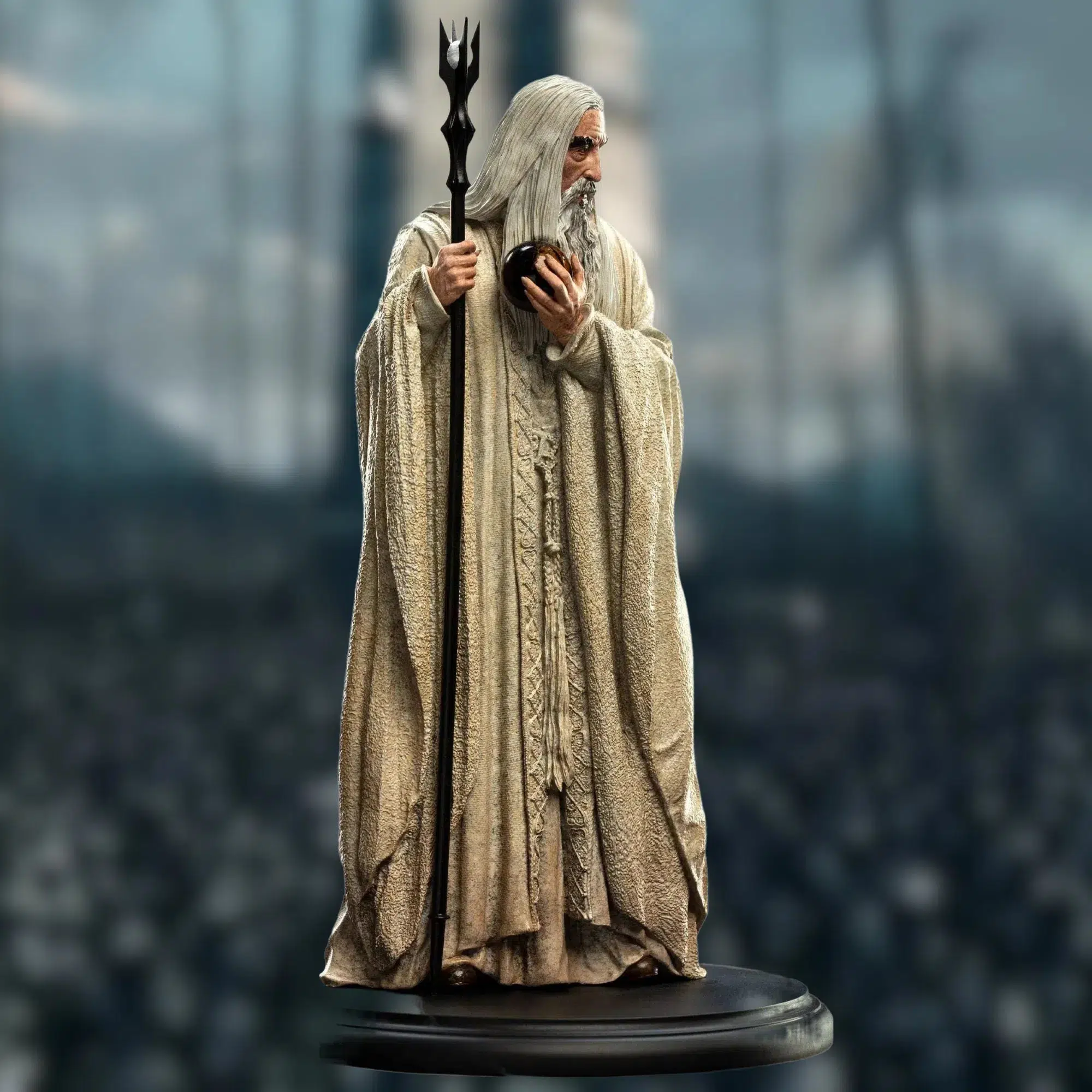 The Lord of the Rings - Saruman the White Statue Figure - Weta Workshop - Miniature Series - Image 10