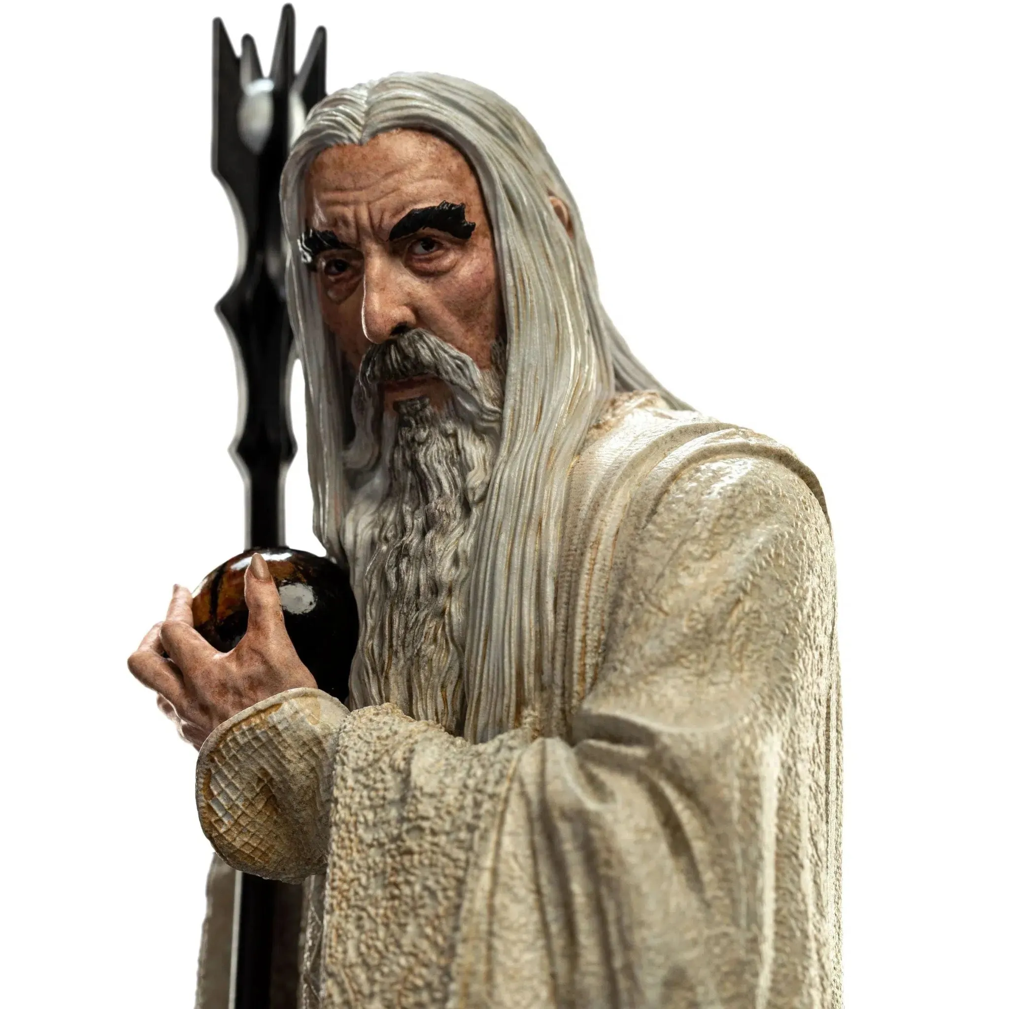 The Lord of the Rings - Saruman the White Statue Figure - Weta Workshop - Miniature Series - Image 3
