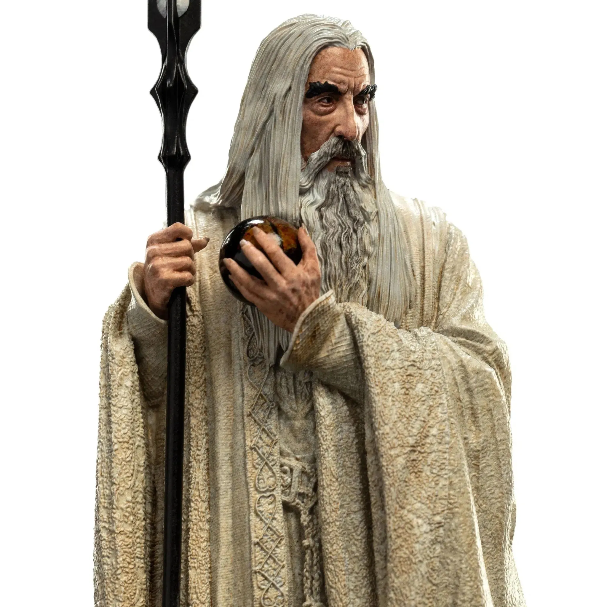 The Lord of the Rings - Saruman the White Statue Figure - Weta Workshop - Miniature Series - Image 4