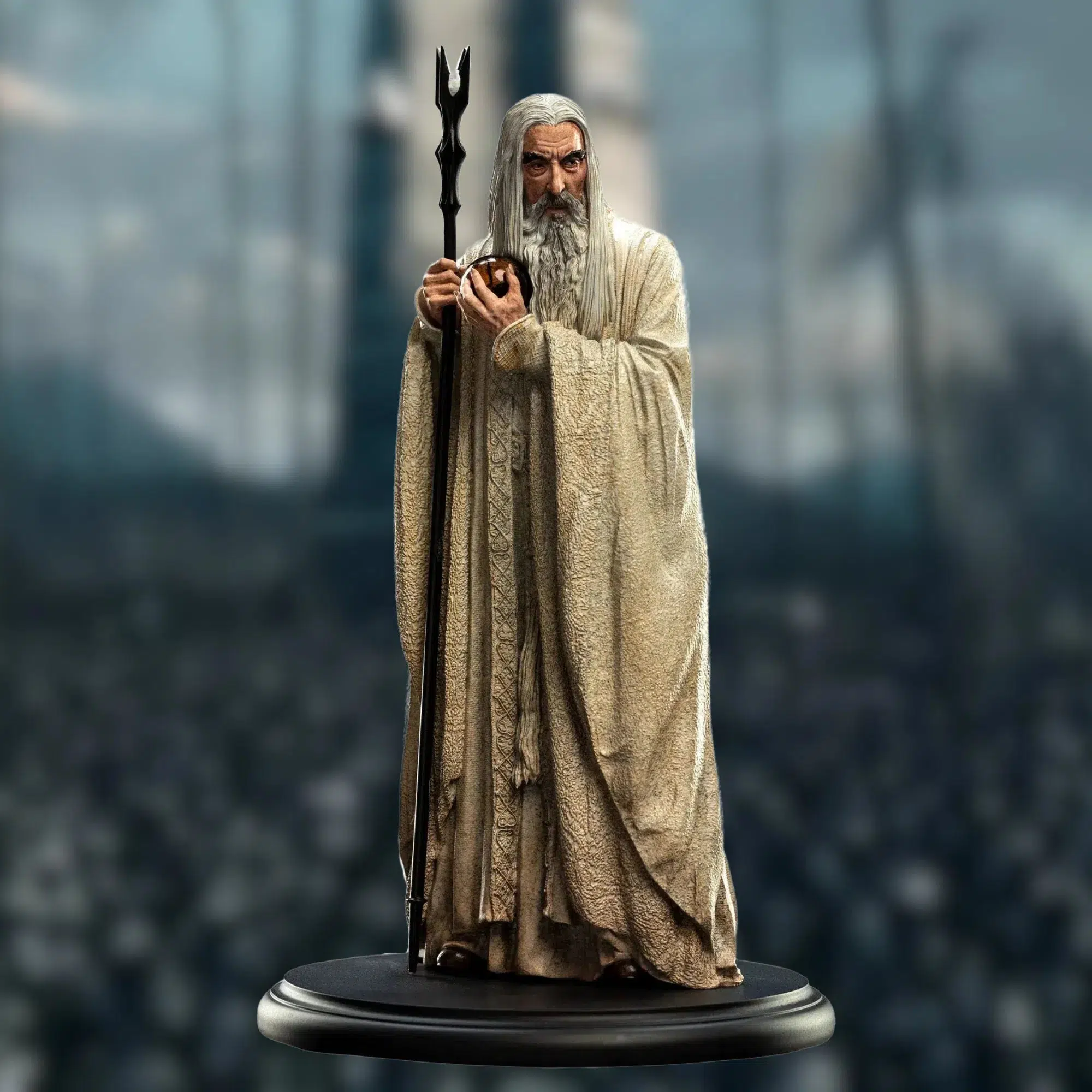 The Lord of the Rings - Saruman the White Statue Figure - Weta Workshop - Miniature Series - Image 8