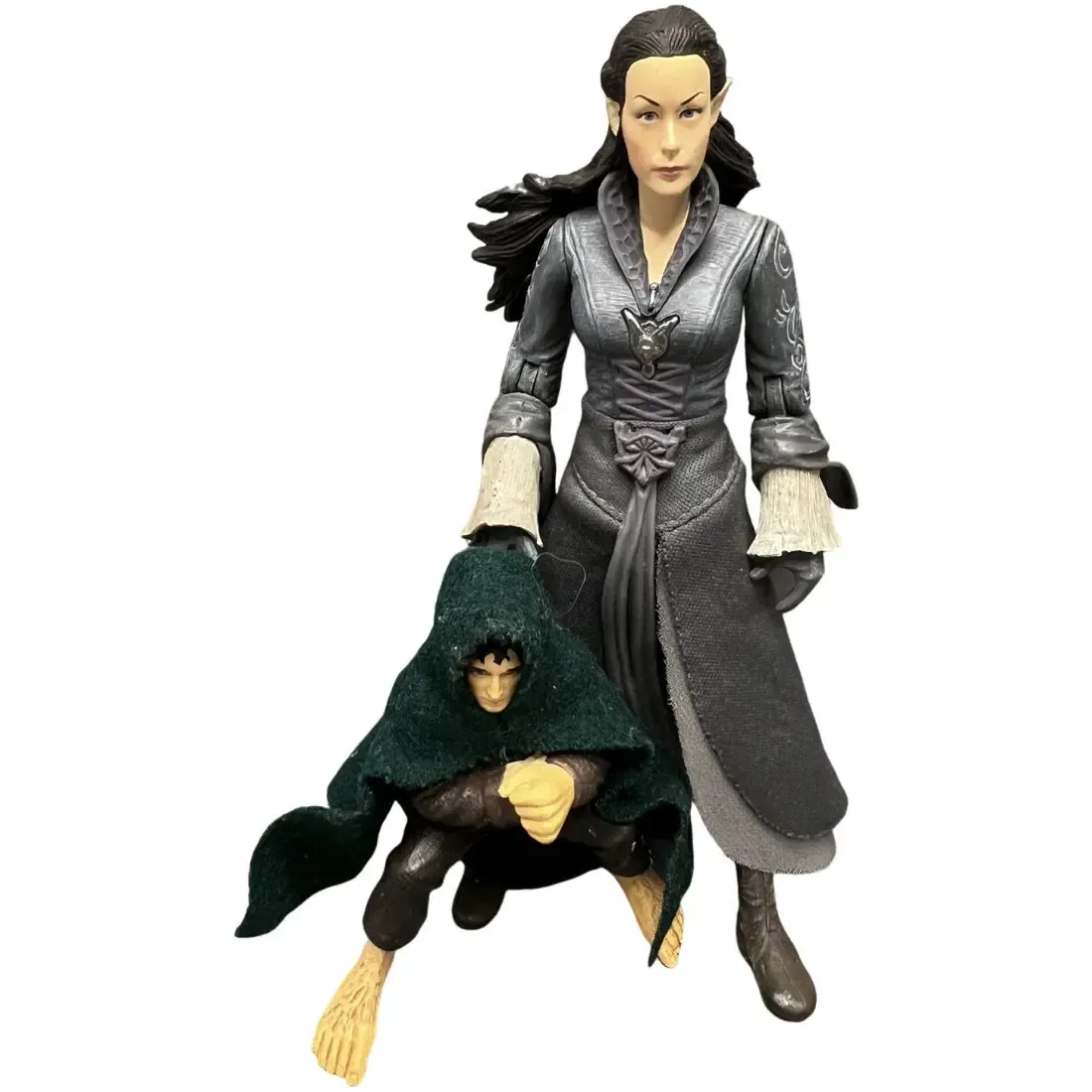 The Lord of the Rings: The Fellowship of the Ring - Arwen, Asfaloth & Wounded Frodo Deluxe Horse and Rider Action Figure Set - Toy Biz - Image 2