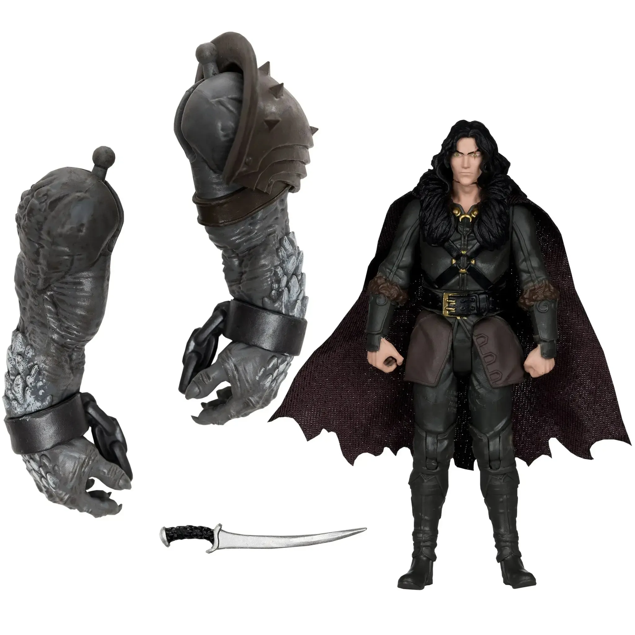 The Lord of the Rings: The War of the Rohirrim - Wulf Action Figure (4") - McFarlane Toys - [Build a Figure: Snow Troll] - (2024) - Image 2