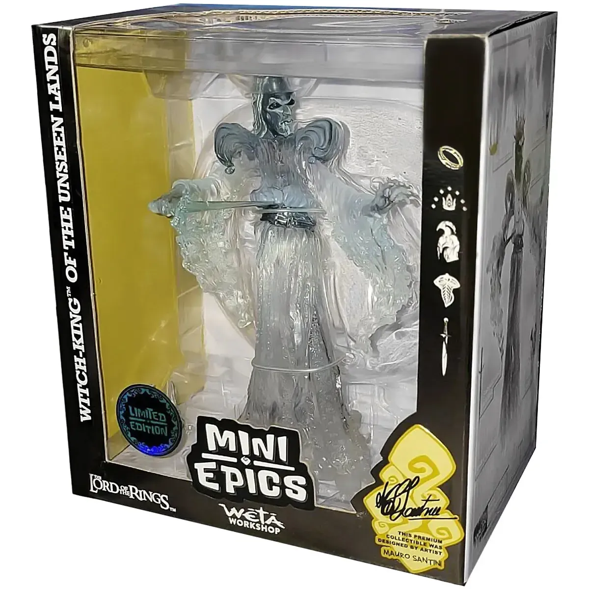 The Lord of the Rings - Witch-King of the Unseen Lands Figure (6.5", Limited Edition: 1 of 5,000) - Weta Workshop - Mini Epics Series (35)