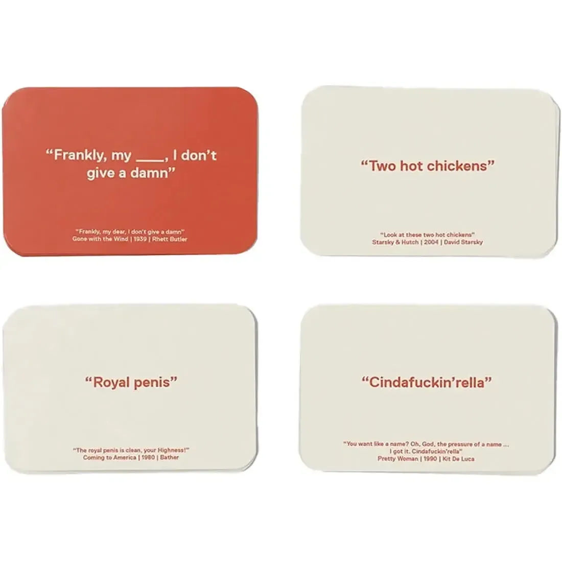 The Movie Misquote Game - Party Movies Card Game for Family, and Adults (2+ Players, Ages 16+) - Little White Lies - Image 6