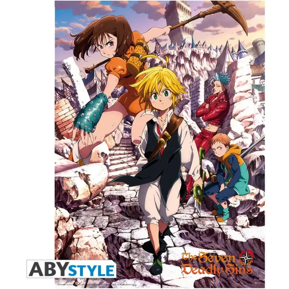 The Seven Deadly Sins - Meliodas & Sins Boxed Poster Set (20.5"x15") - ABYstyle - Image 2