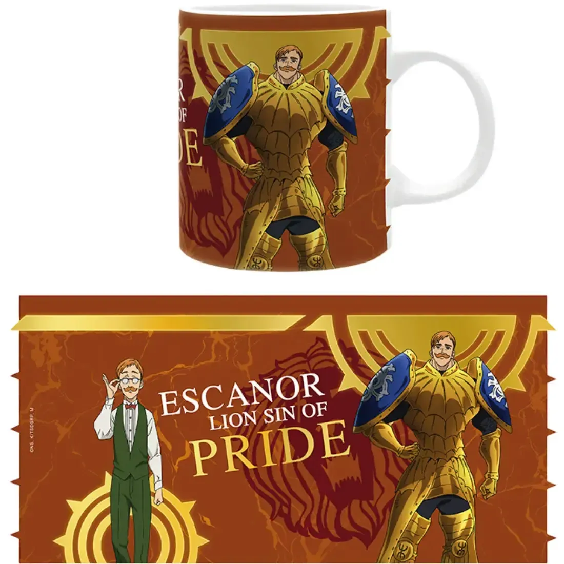 The Seven Deadly Sins [Season 3] - Escanor Lion Sin of Pride Mug (Ceramic, 11 oz.) - ABYstyle - Image 2