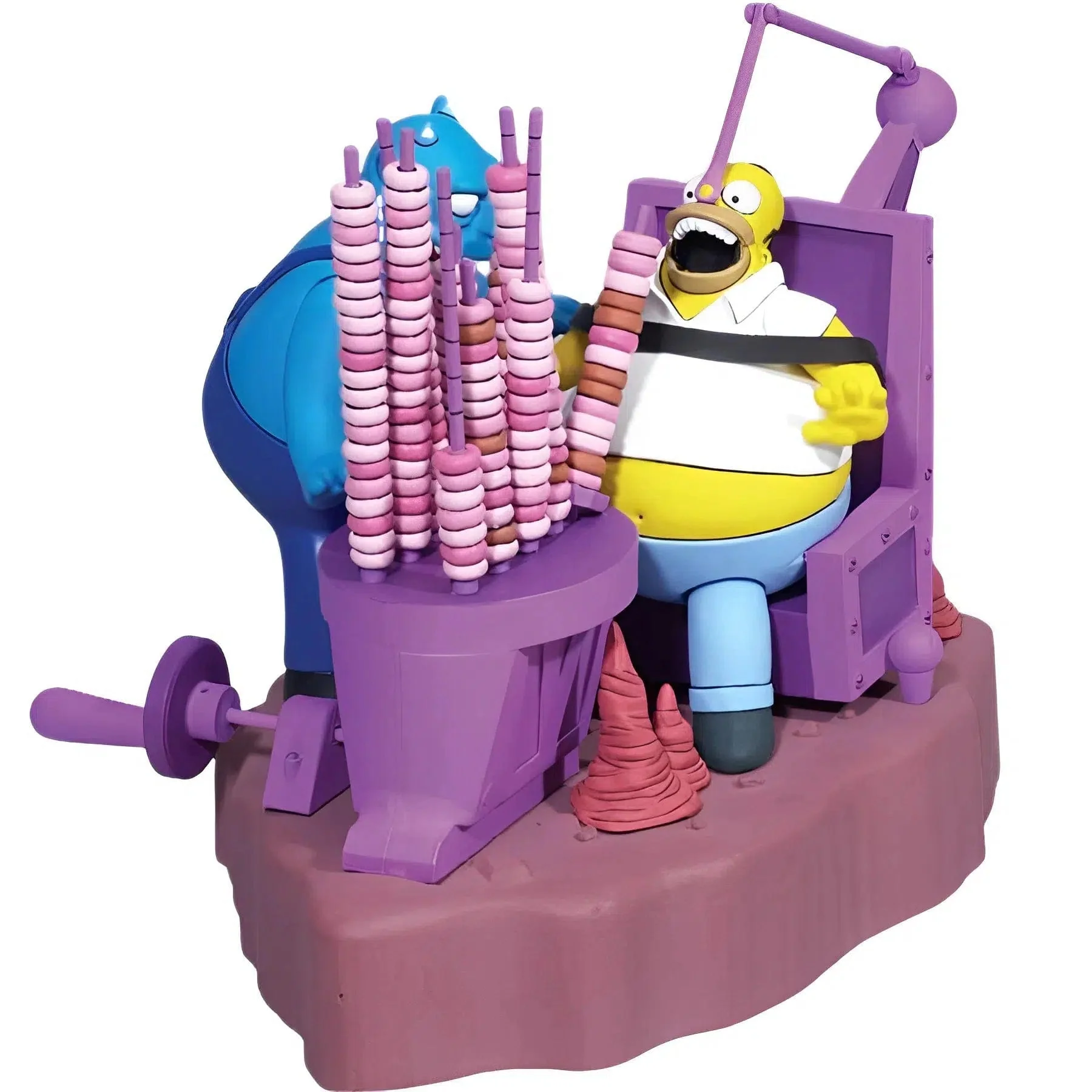 The Simpsons - Fat Homer Donut Hell Boxed Set: Ironic Punishment Action Figure - McFarlane Toys - Series (2006)