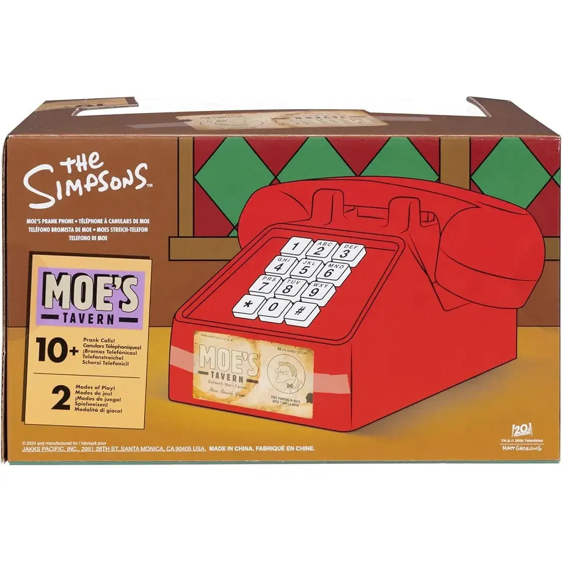 The Simpsons - Moe's Tavern Prank Phone Toy - Jakks Pacific - Image 3