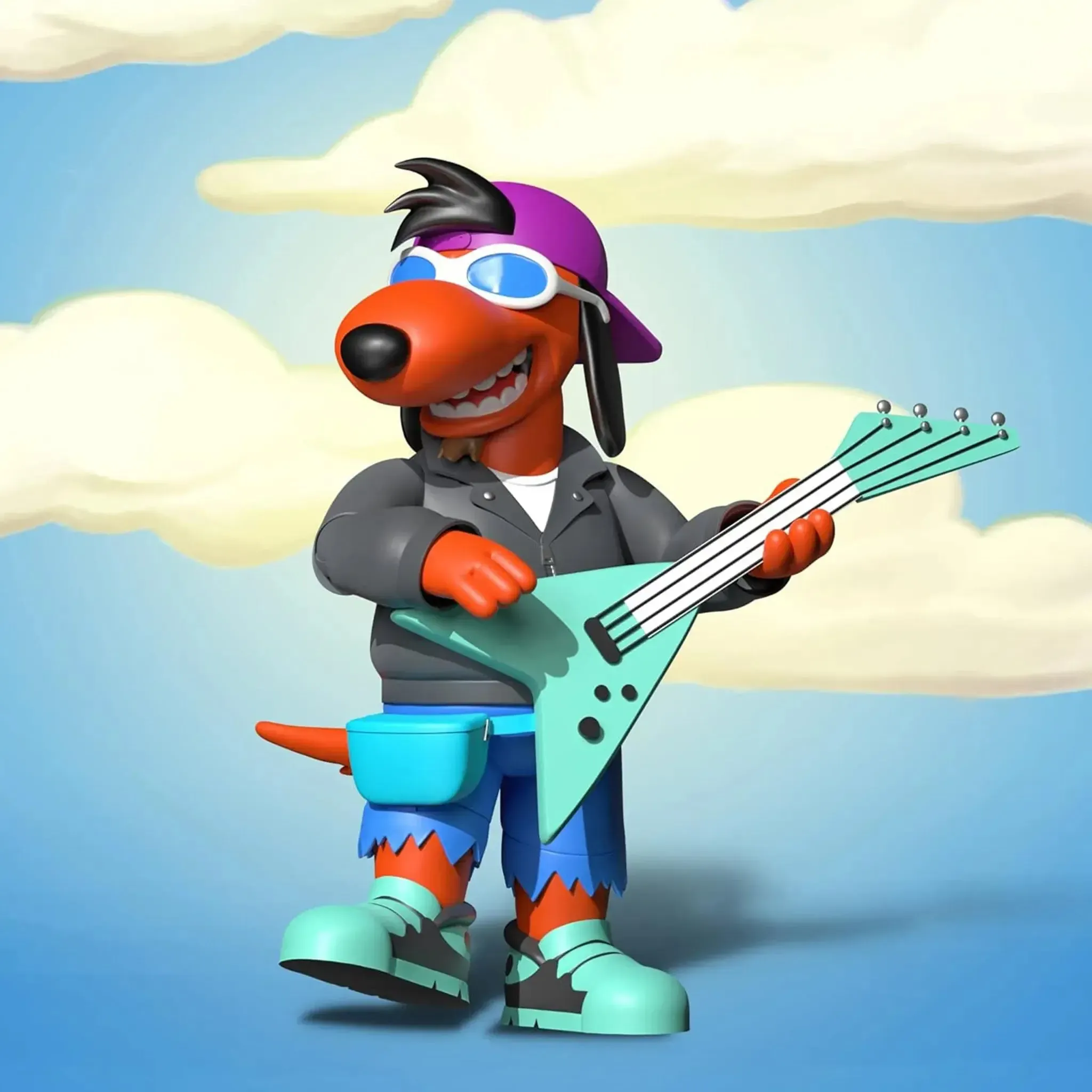 The Simpsons - Poochie Action Figure (7") - Super7 - ULTIMATES! Series - Image 4