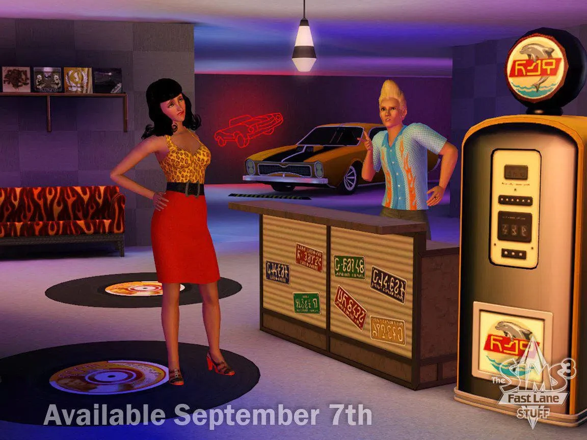 The Sims 3: Fast Lane Stuff - Expansion Pack - PC/Mac - Image 2