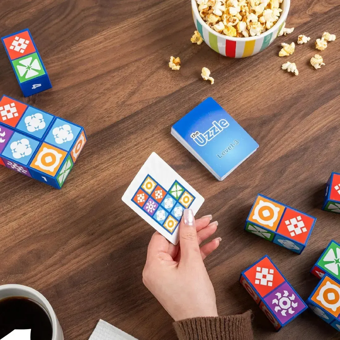 The Uzzle - Puzzle Math Card Game for Family, Adults, and Children (2-4 Players, Ages 4+) - The Uzzle - Image 7