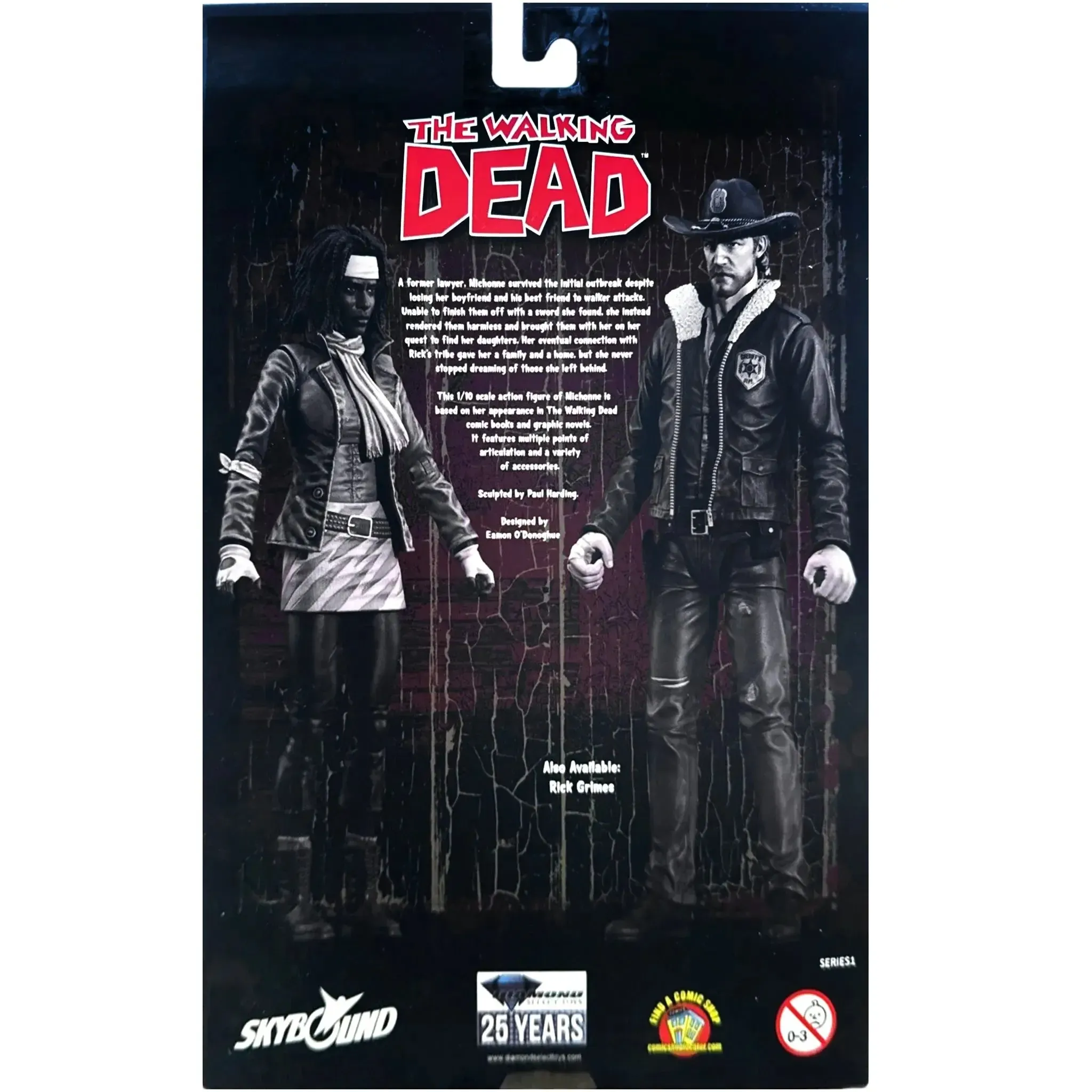 The Walking Dead (Comic) - Michonne Deluxe Action Figure (7") - Diamond Select Toys - Series 1 - (2024) - Image 3