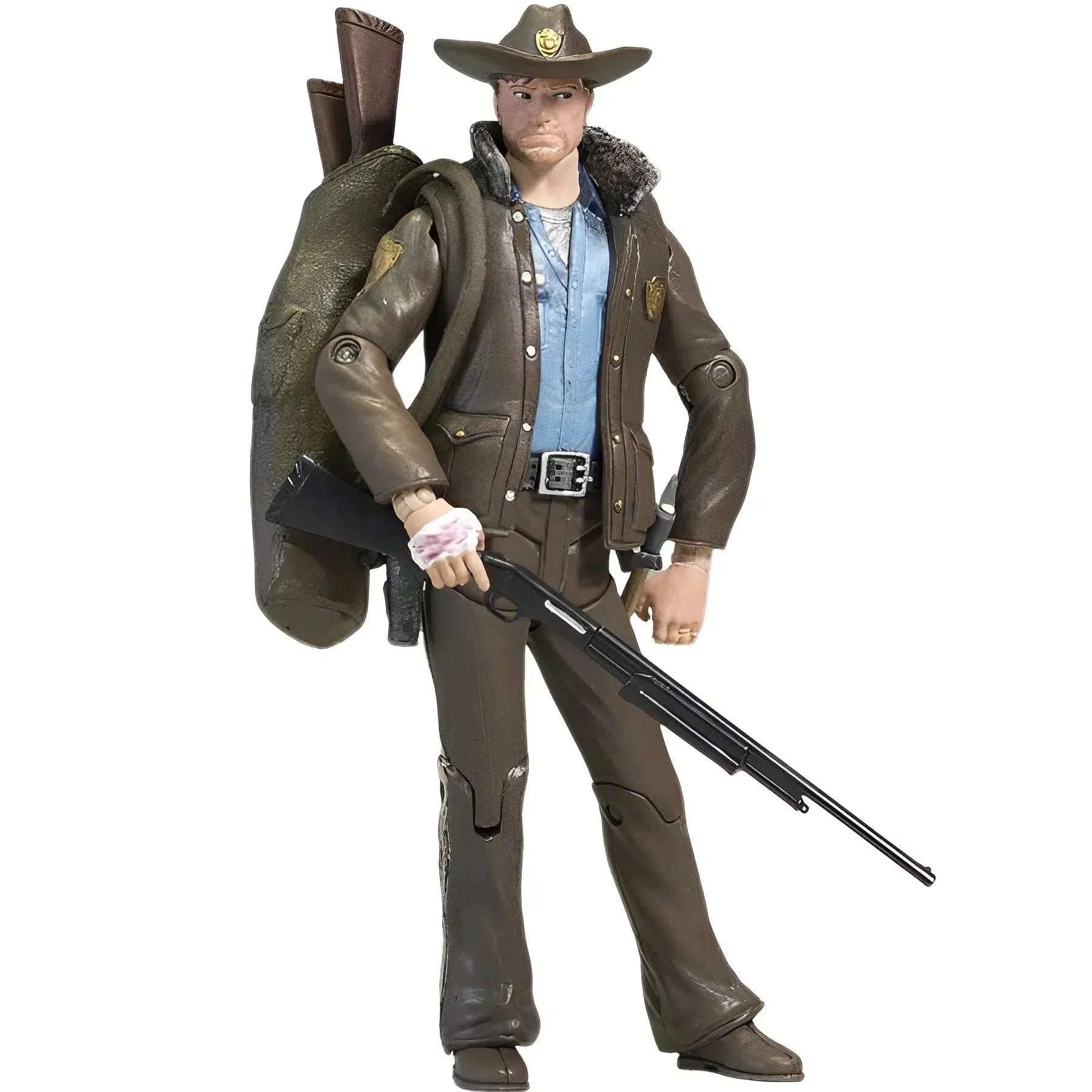 The Walking Dead (Comic) - Officer Rick Grimes Action Figure (5.5") - McFarlane Toys - Series 1 (2011) - Image 2