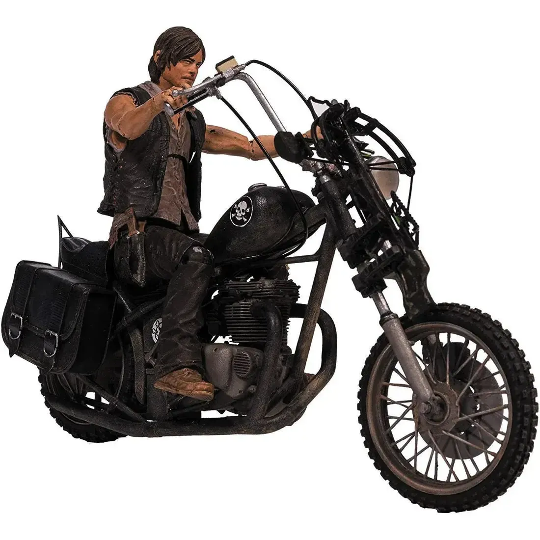 The Walking Dead - Daryl Dixon with Chopper Motorcycle Action Figure Set (5") - McFarlane Toys - Image 5