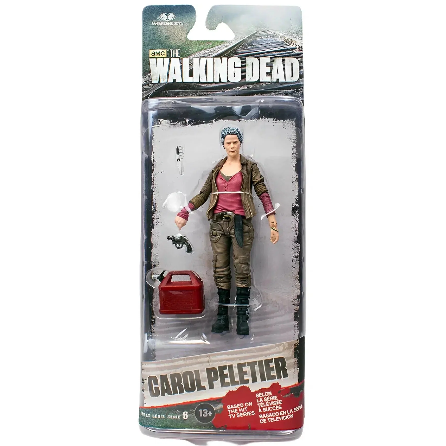 The Walking Dead (TV) - Carol Peletier Action Figure (5") - McFarlane Toys - Series 6 (2014)
