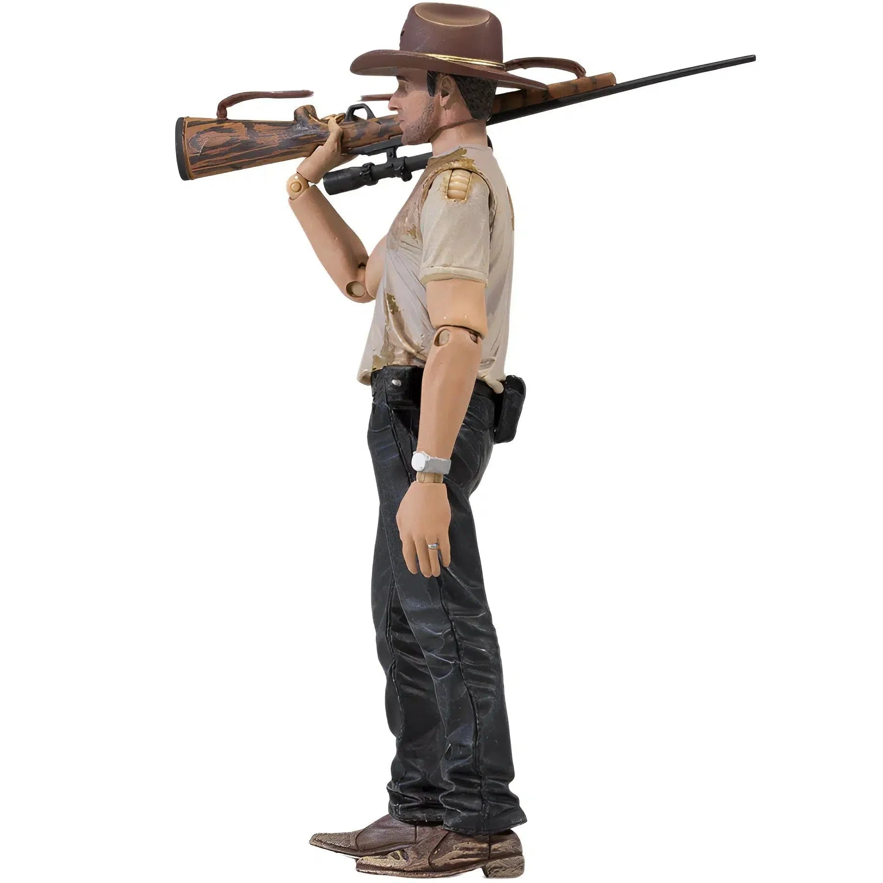 The Walking Dead (TV) - Deputy Rick Grimes Action Figure - McFarlane Toys - Series 2 (2012) - Image 4