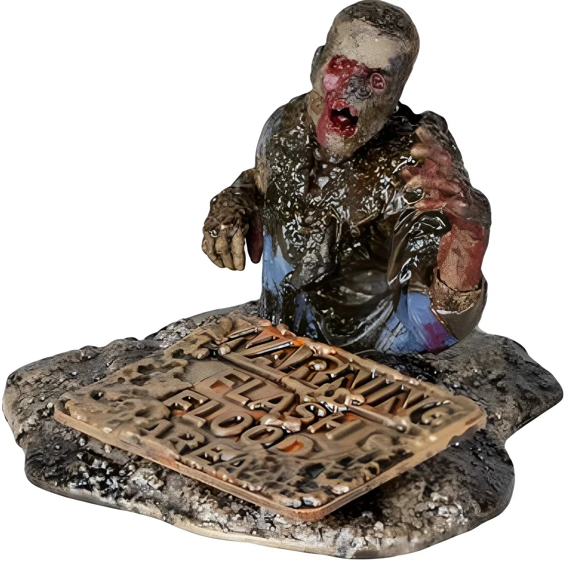The Walking Dead (TV) - Mud Walker Action Figure (5") - McFarlane Toys - Series 7 (2015) - Image 6