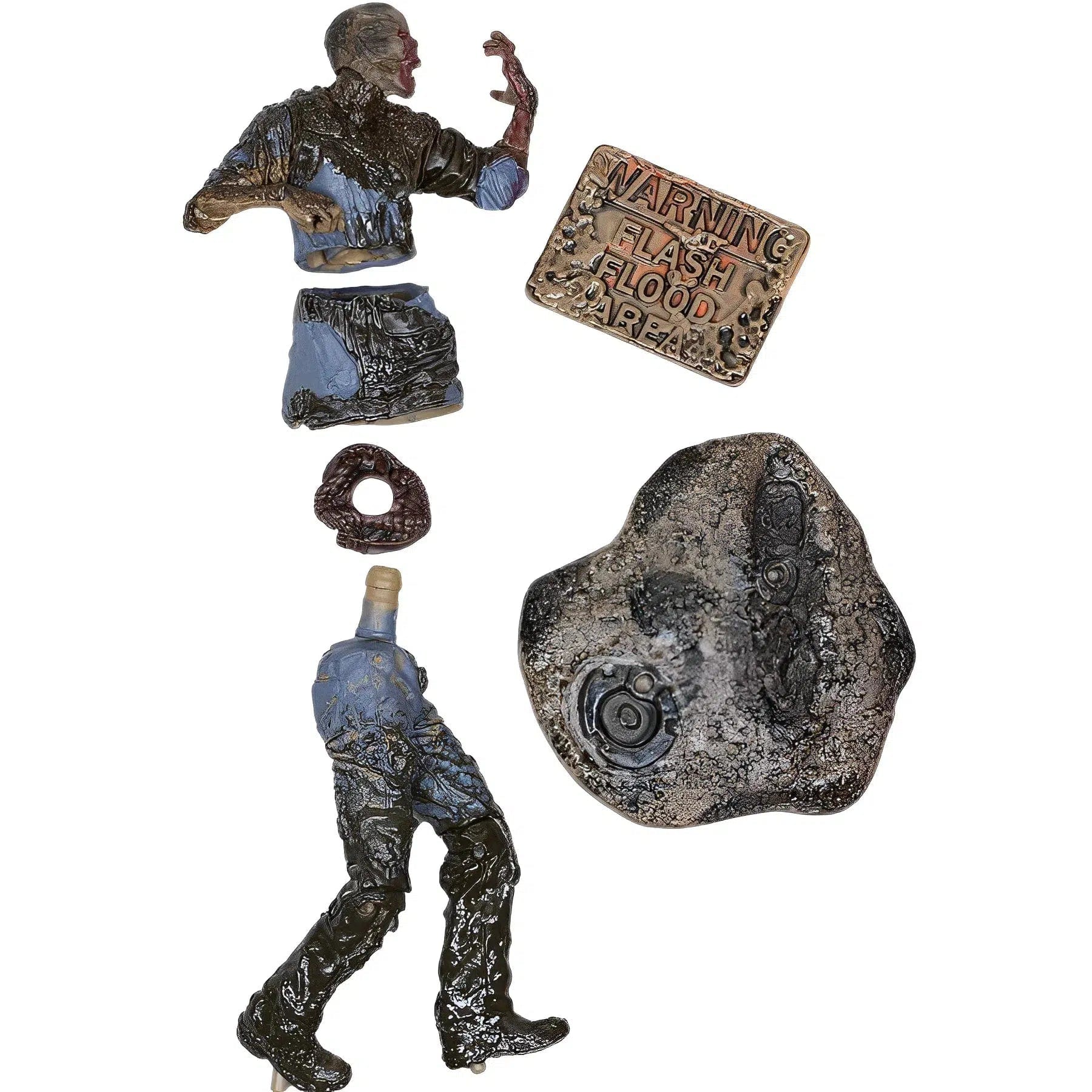 The Walking Dead (TV) - Mud Walker Action Figure (5") - McFarlane Toys - Series 7 (2015) - Image 7