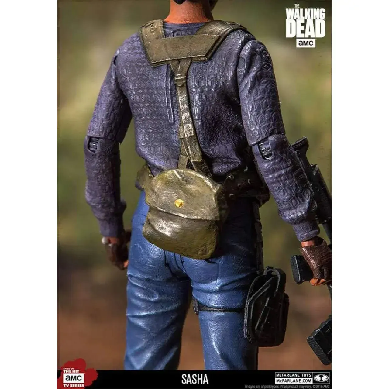 The Walking Dead (TV) - Sasha Action Figure (5") - McFarlane Toys - Series 10, Exclusive Edition (2017) - Image 6
