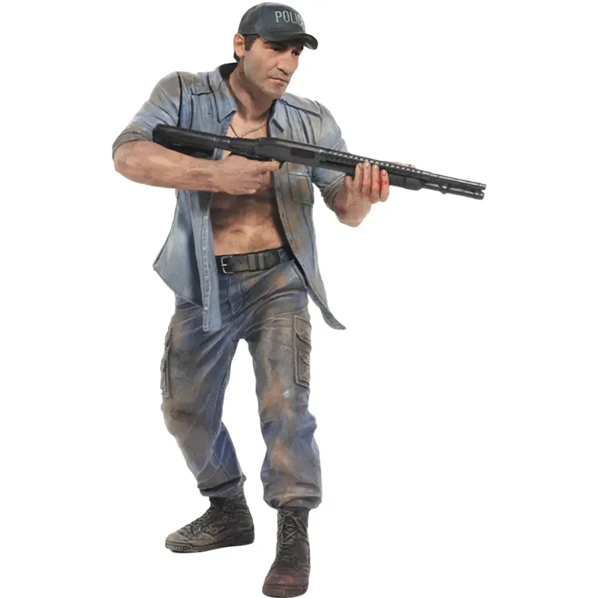 The Walking Dead (TV) - Shane Walsh With Shotgun Action Figure (5") - McFarlane Toys - Series 2 (2014) - Image 4
