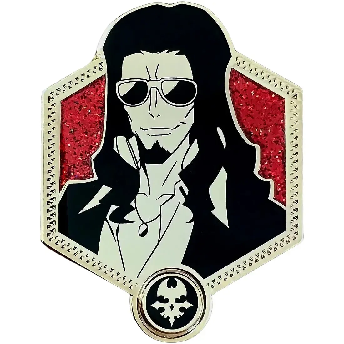The World Ends With You - Megumi Kitaniji Pin Badge (Hard Enamel, 1.5", 1st Edition) - Zen Monkey Studios - Golden Series
