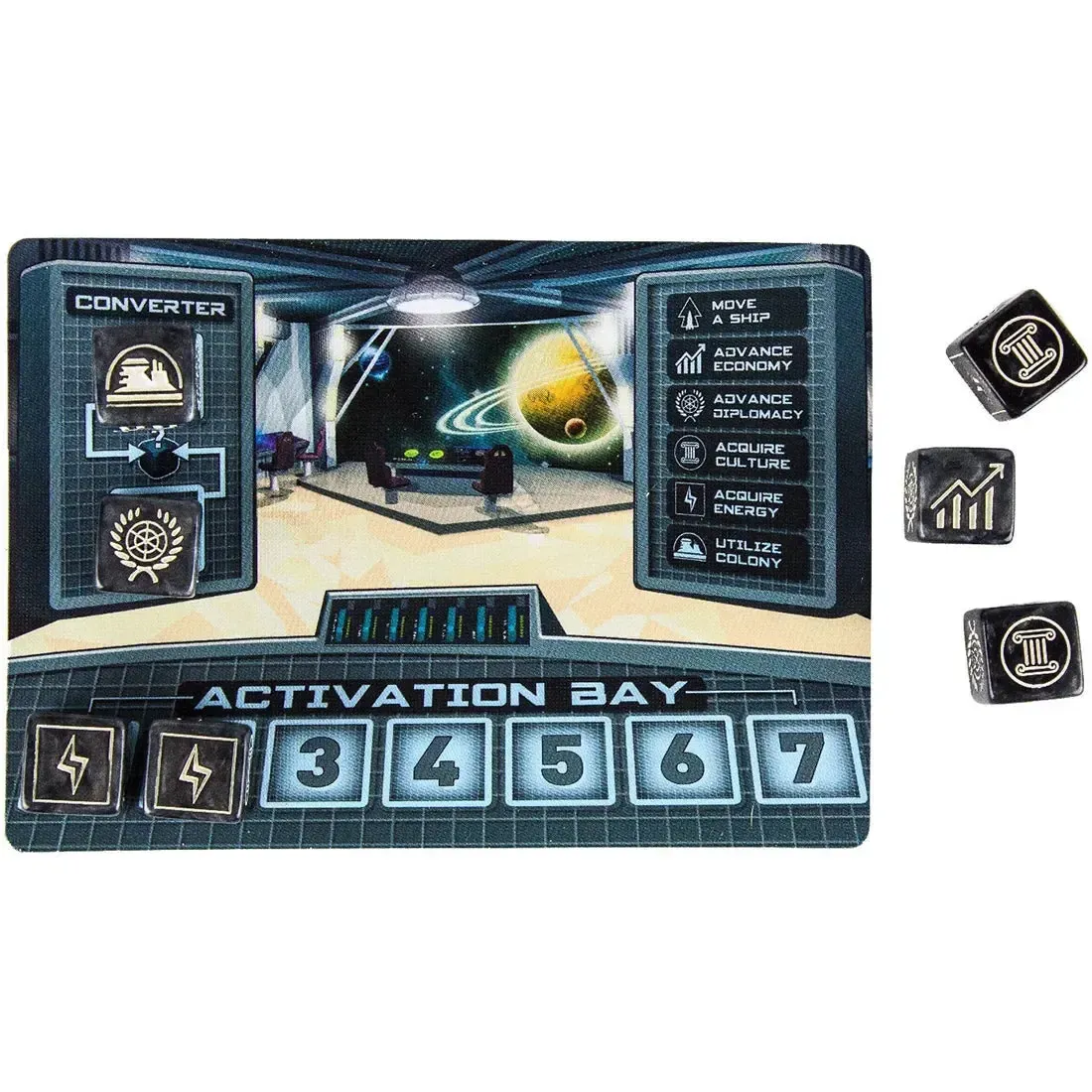 Tiny Epic Galaxies - Dice-Based Science Fiction Board Game for Family, and Adults (1-5 Players, Ages 14+) - Gamelyn Games - Image 7