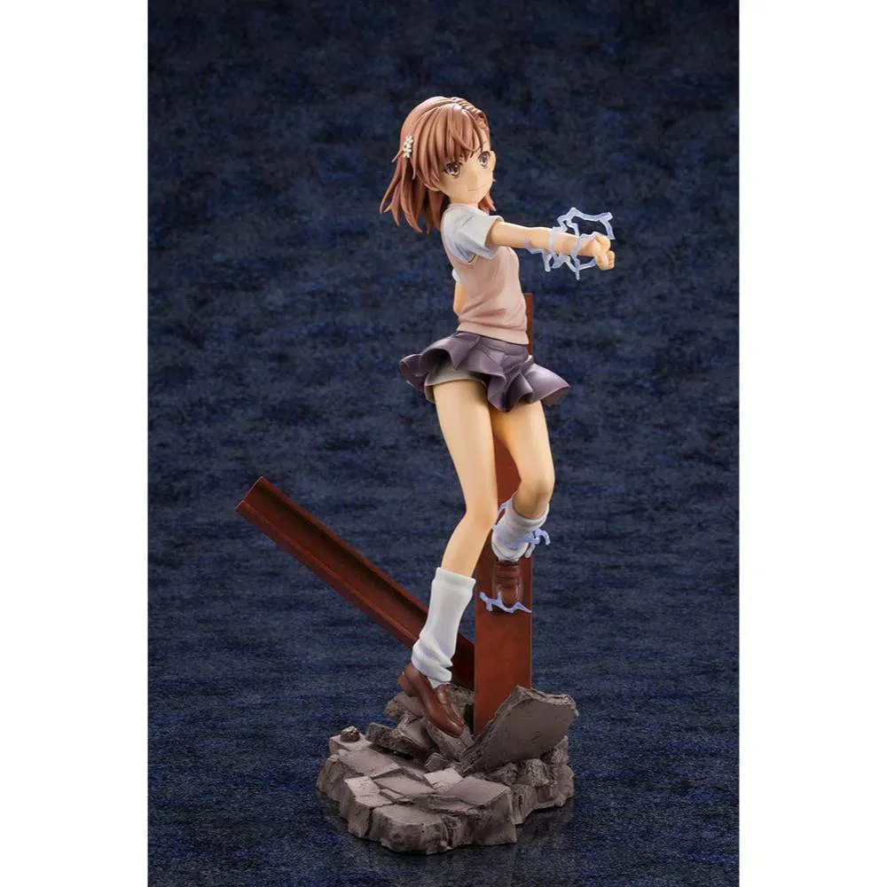 Toaru Majutsu no Index III (A Certain Magical Index) - Mikoto Misaka Statue Figure (1:7 Scale) - Kotobukiya - Image 3