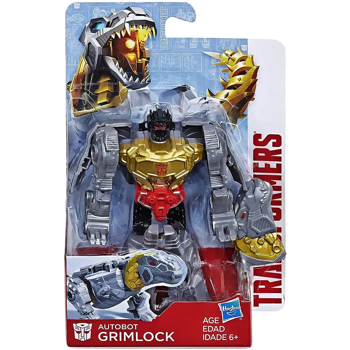 Transformers - Dinobot Grimlock Action Figure (4.5") - Hasbro - Transformers Authentics Series