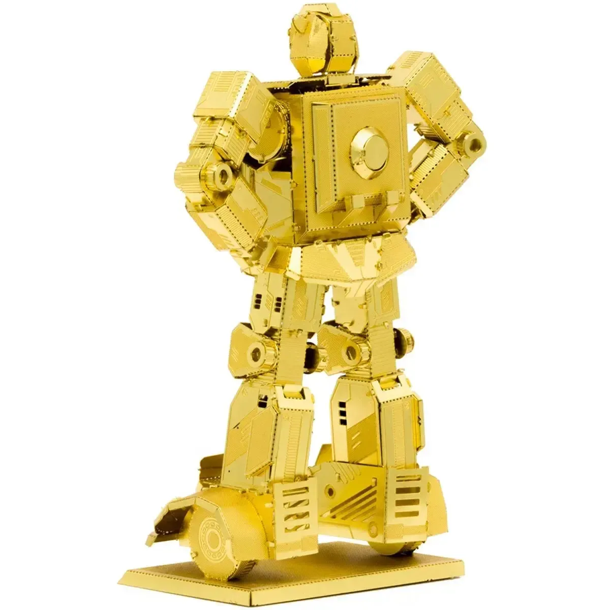 Transformers: Generations - Gold Bumblebee Figure Model Kit (Deluxe Edition, Steel, Expert Difficulty) - Fascinations - Metal Earth Series - Image 7