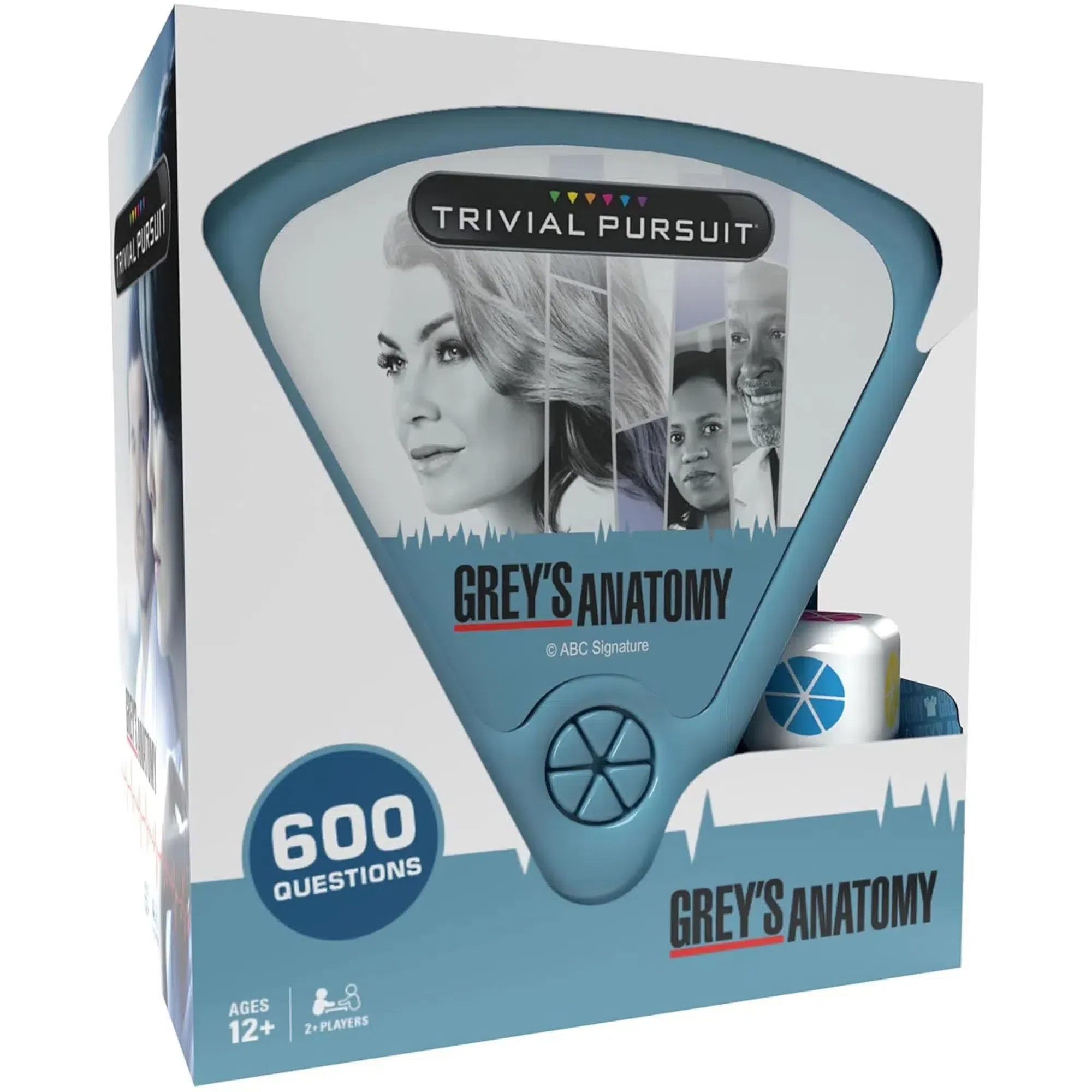 Trivial Pursuit: Grey's Anatomy Edition - Trivia TV Show Card Game for Family, and Adults (2+ Players, Ages 12+) - USAopoly