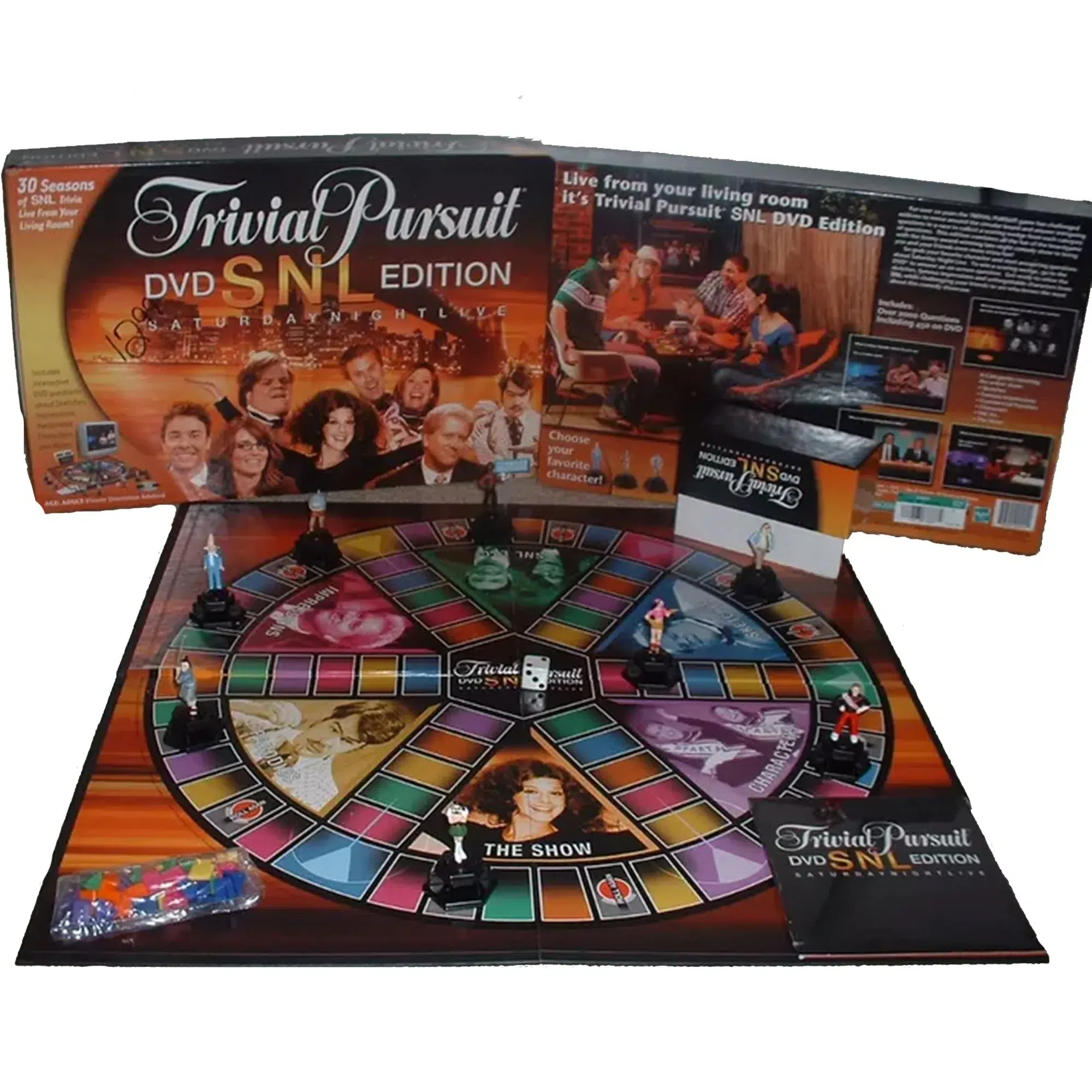 Trivial Pursuit - SNL Edition [Saturday Night Live] DVD Board Game - Parker Brothers - Image 2