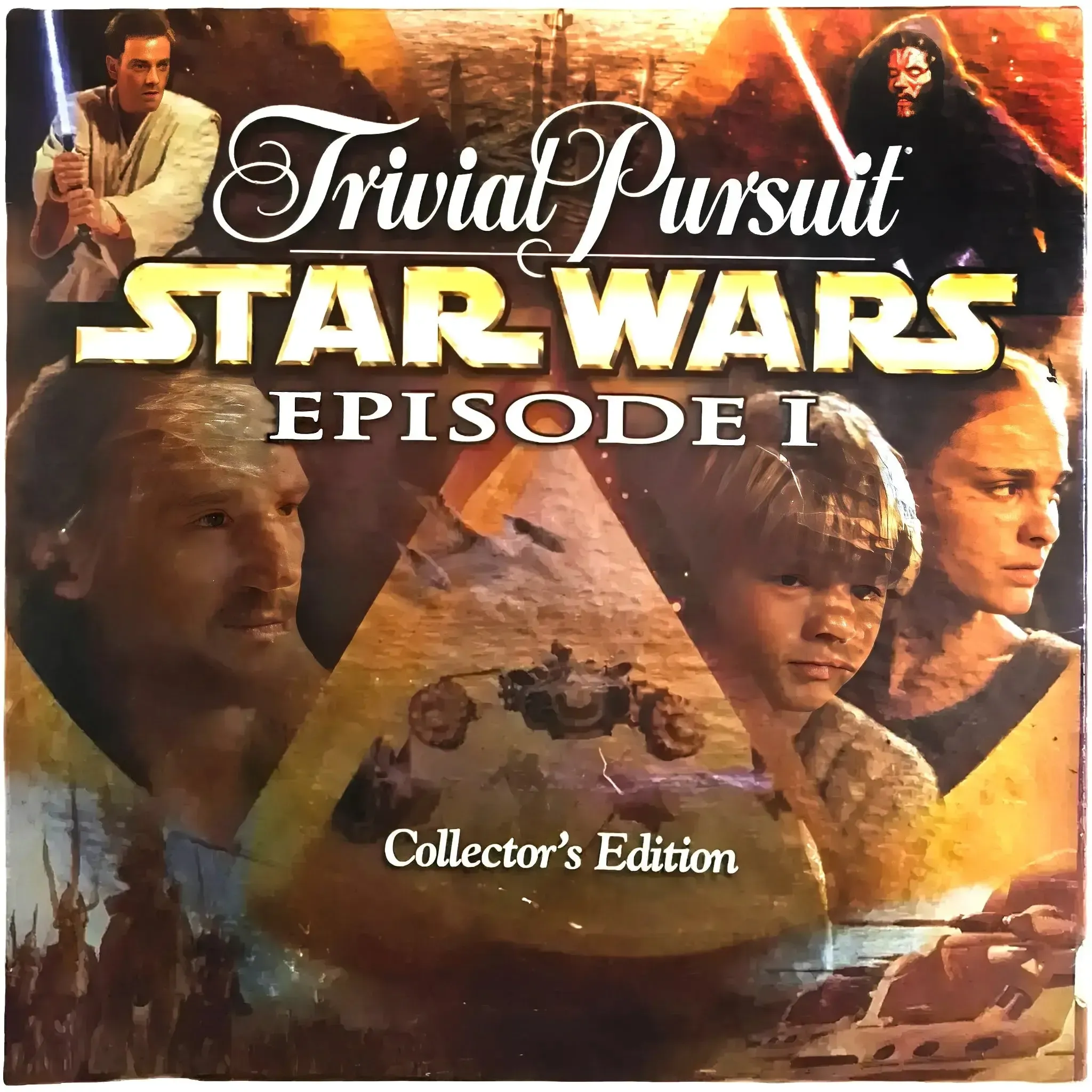Trivial Pursuit: Star Wars - Episode I - Trivia Sci-Fi Board Game for Family and Adults (2-6 Players, Ages 12+) - Parker Brothers
