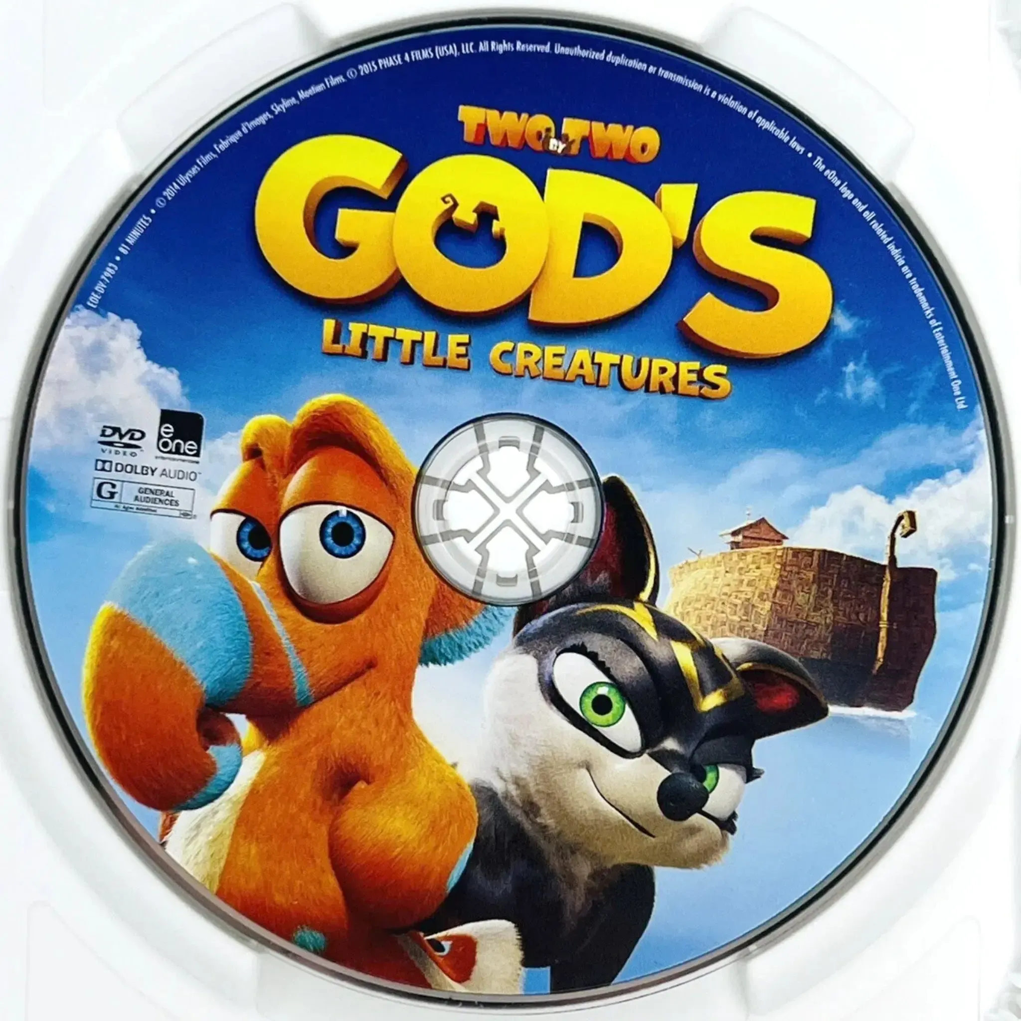 Two by Two: God’s Little Creatures | Animated Movie | DVD - Image 2