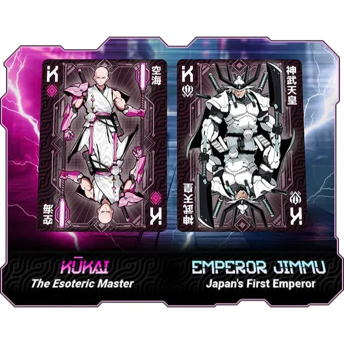 UKIYO 2099: YAMI Edition - Premium Cyberpunk Japanese Playing Cards - Wonderland Workshop - KardecK Series - Image 12
