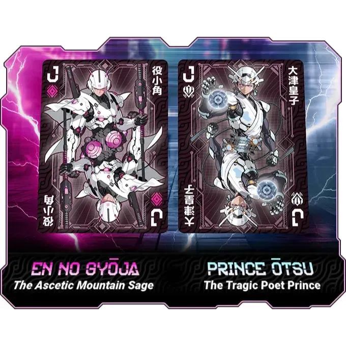 UKIYO 2099: YAMI Edition - Premium Cyberpunk Japanese Playing Cards - Wonderland Workshop - KardecK Series - Image 16