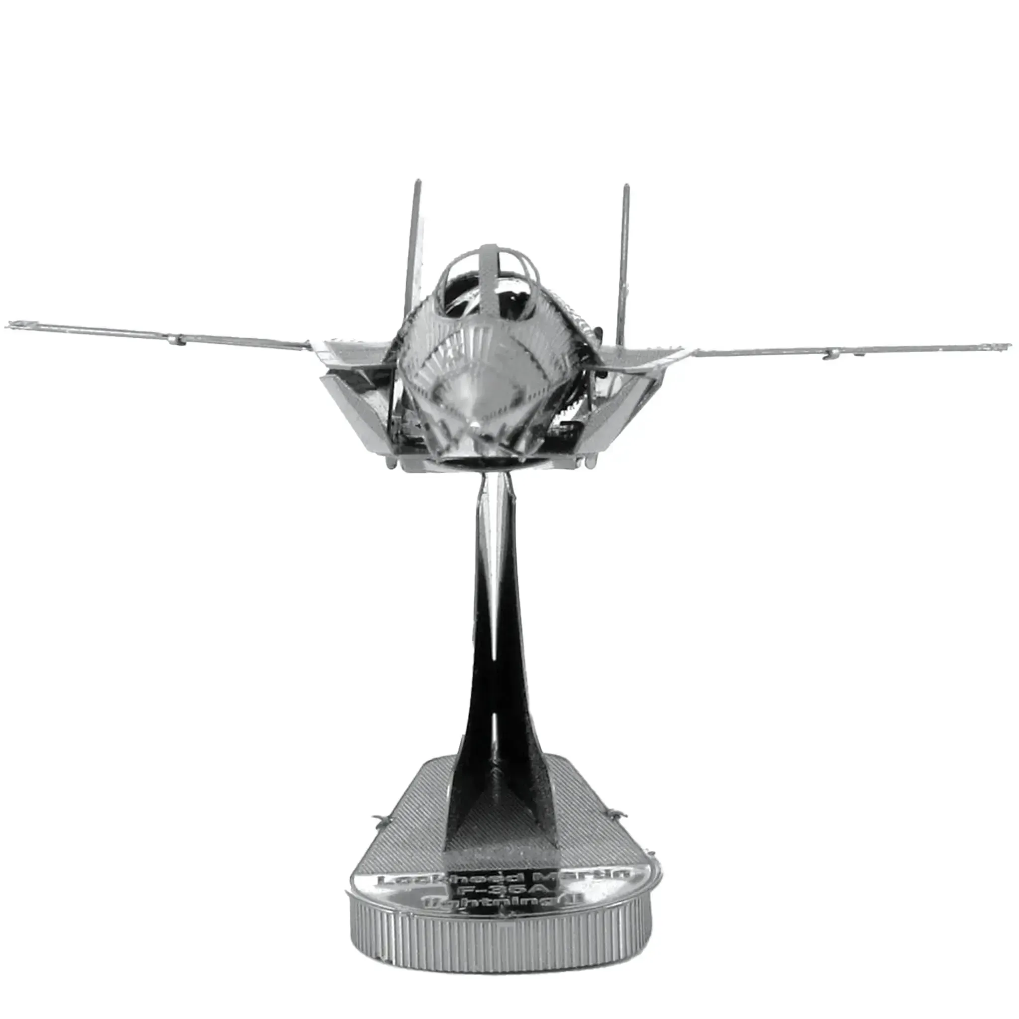 United States Air Force - Lockheed Martin F-35 Lightning II Fighter Aircraft Figure Model Kit (1:201 Scale, Steel, Moderate Difficulty) - Fascinations - Metal Earth Series - (2023) - Image 7