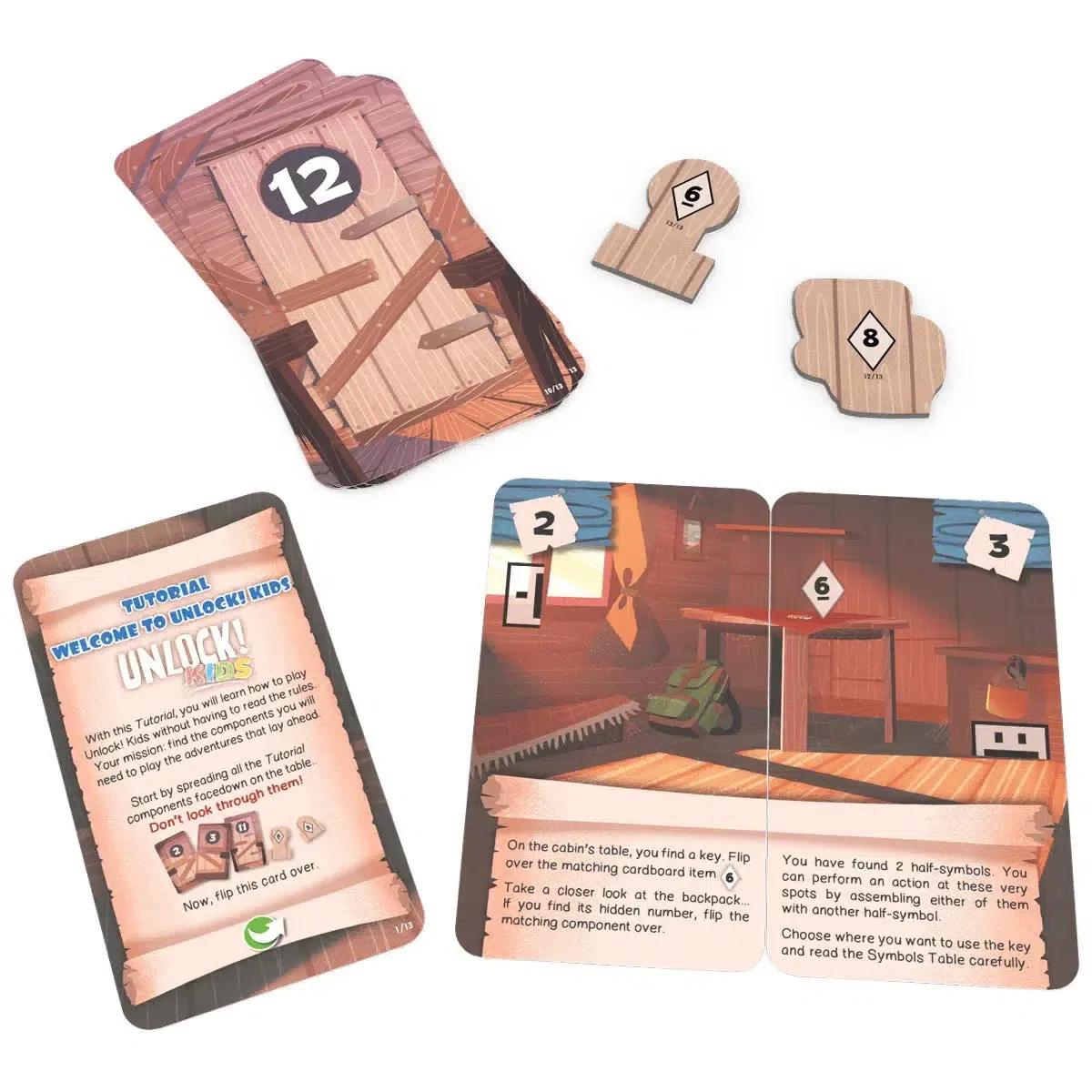 Unlock! Kids - Cooperative Escape Room Board Game for Family, and Children (1-4 Players, Ages 6+) - Space Cowboys - Image 4