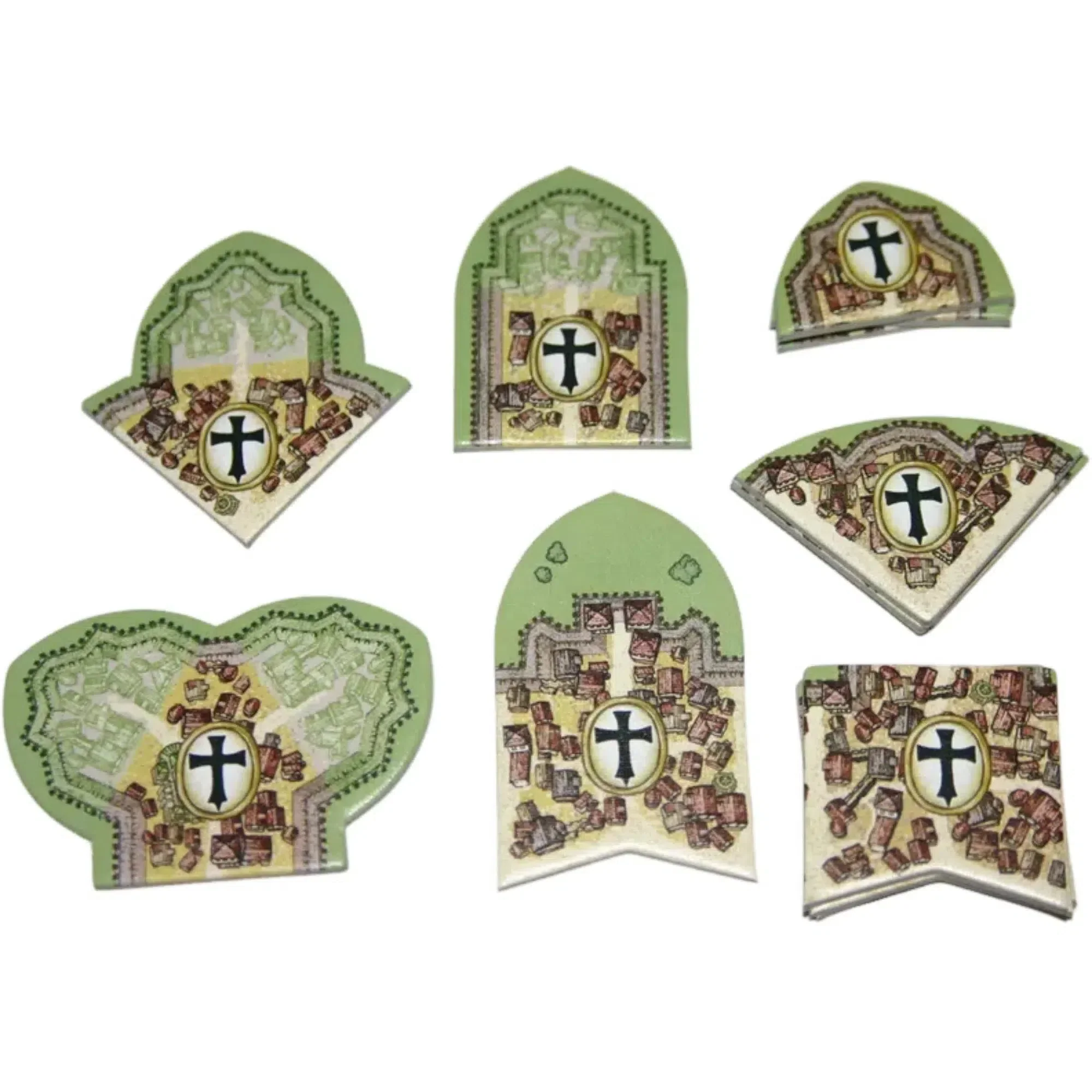 Vlaanderen 1302 - Tile Placement Civilization Board Game for Family, and Adults (2-4 Players, Ages 10+) - Queen Games - Image 5