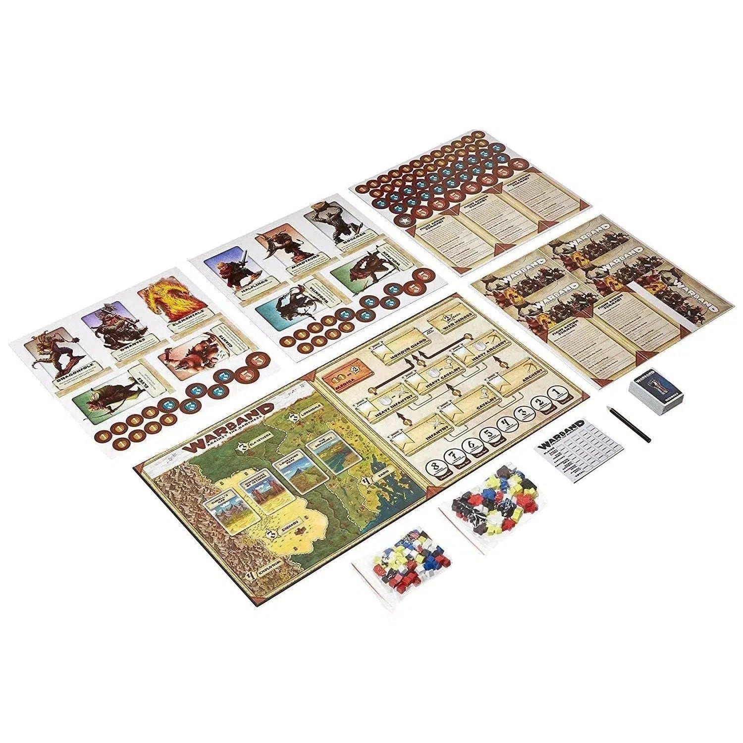 Warband: Against the Darkness - Board Game - Image 2