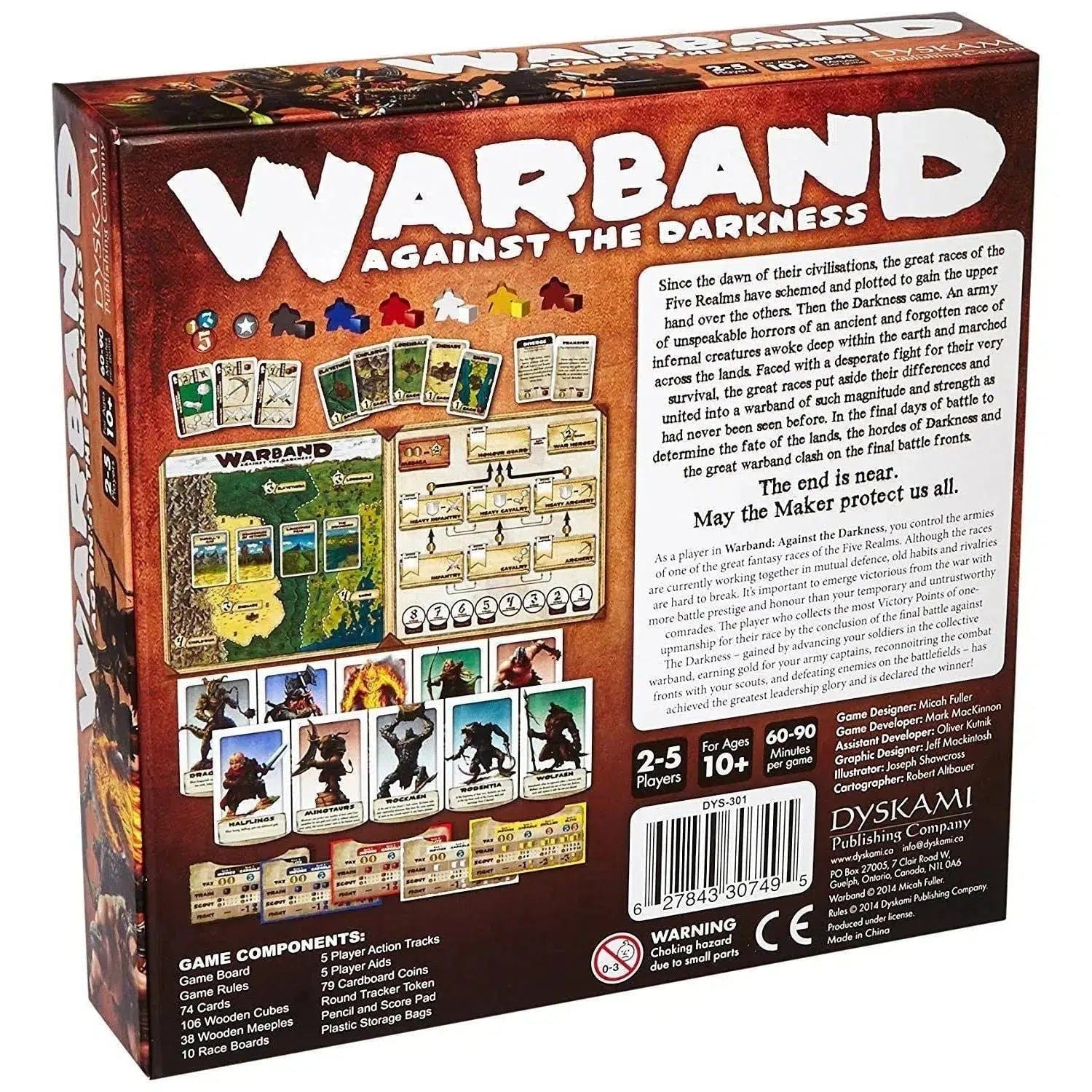 Warband: Against the Darkness - Board Game - Image 3