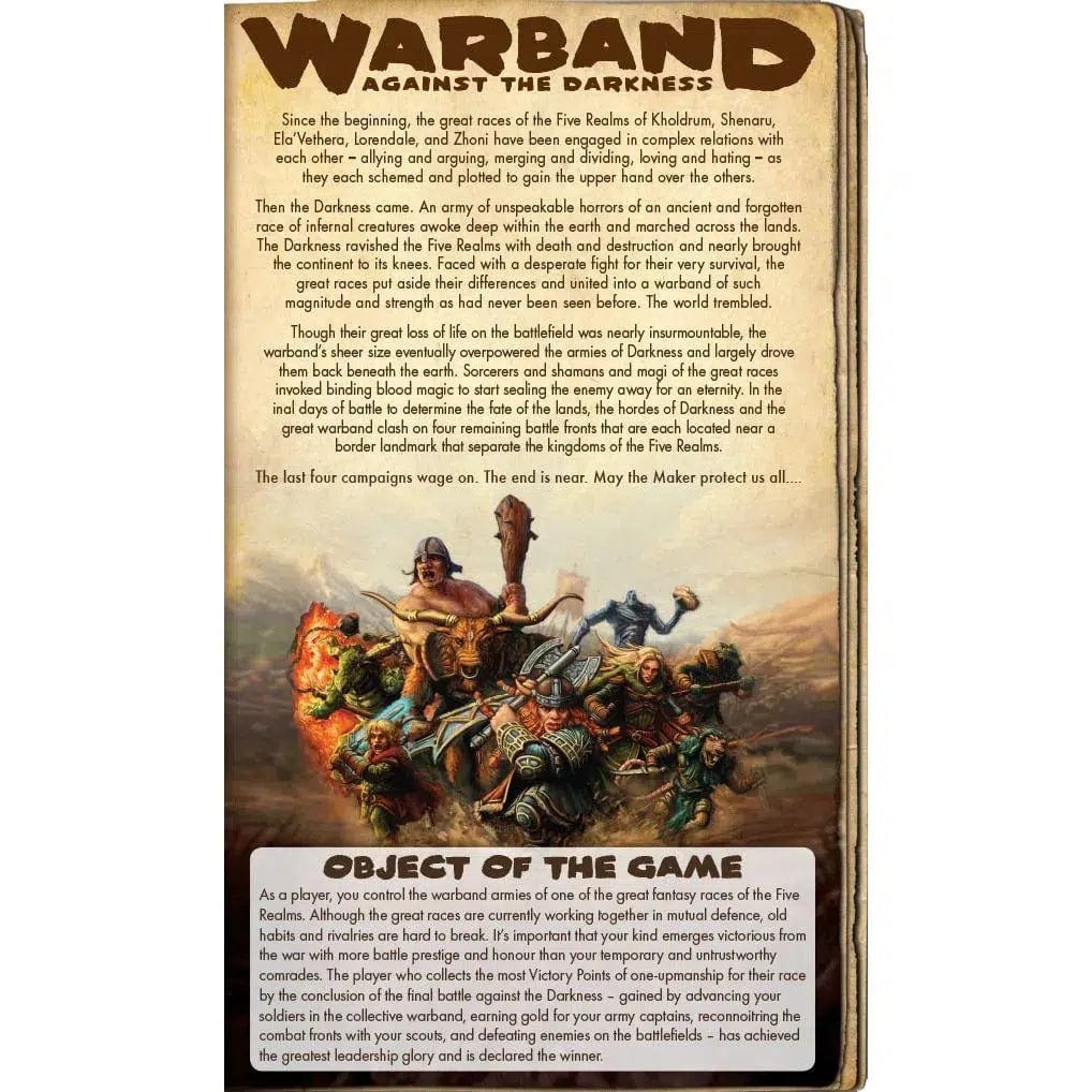 Warband: Against the Darkness - Board Game - Image 4